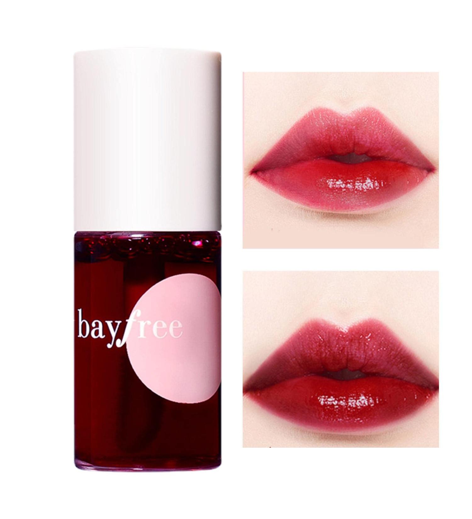 Jingling Lip and Cheek Tint Stain - Waterproof Cherry Red Lipstick & Gloss | Moisturizing 7ml Makeup for Women - Shop Internationally! - Buy Online on SooperMarket.com