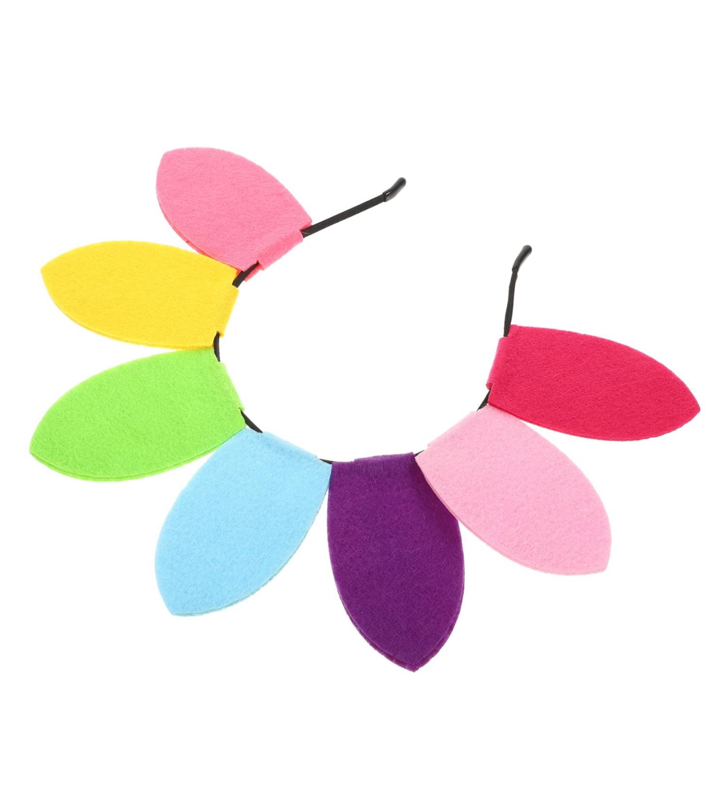 Gadpiparty Sun Flower Headband Lovers Props Make up Colorful Non-woven Plastic Colorful 28X13CM - Buy Online on SooperMarket.com