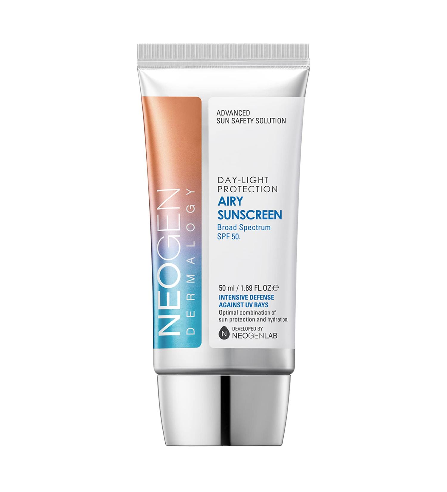 NEOGENLAB DERMALOGY UVA/UVB SPF50 Day-Light Protection Airy Sunscreen 1.69 oz - Moisturizing Weightless Sunscreen - Buy Online on SooperMarket.com