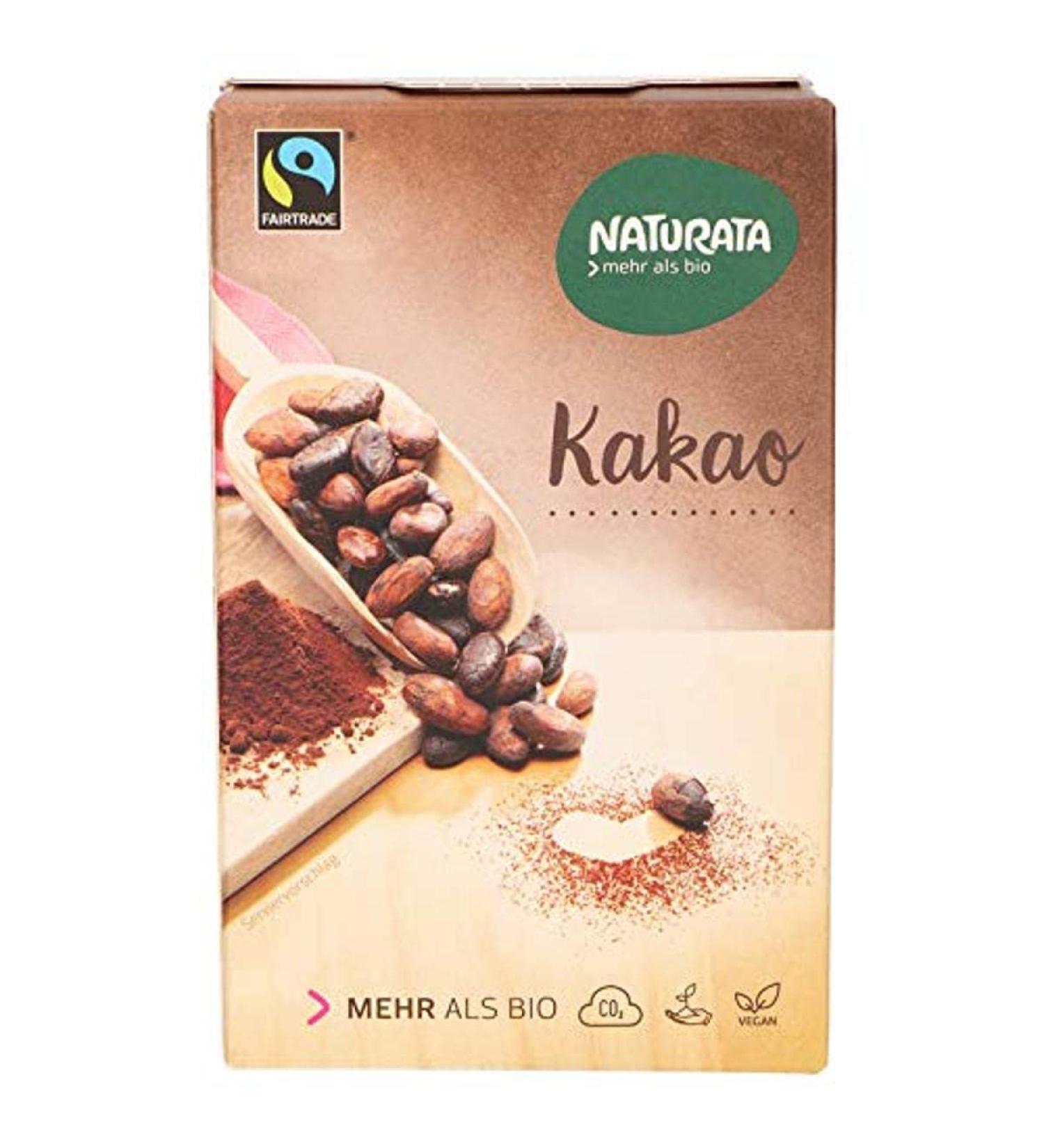 Naturata cocoa powder slightly deoiled (125 g) - organic