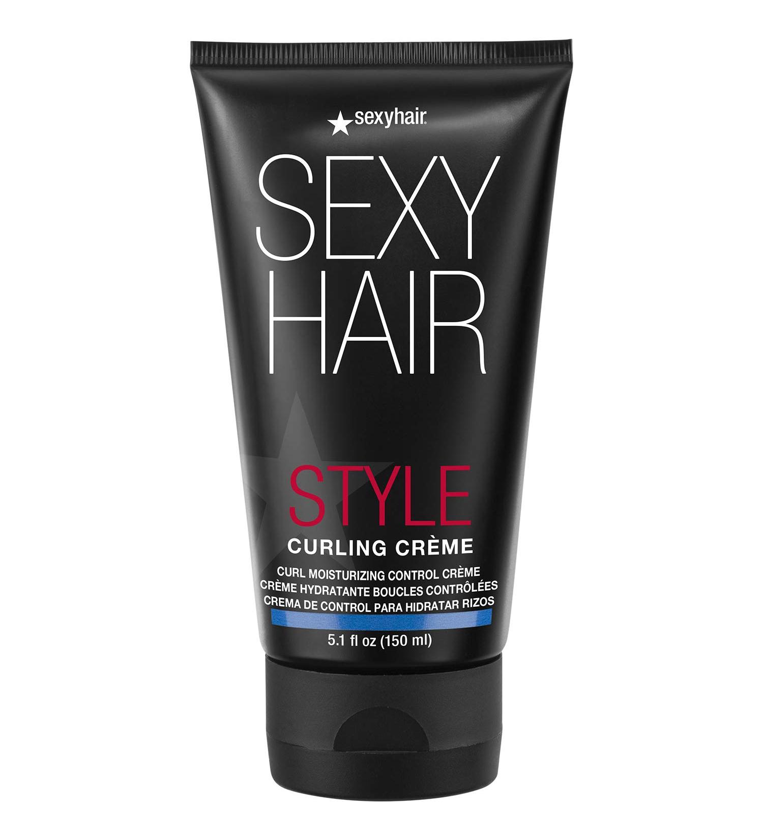 SexyHair Style Curling Cr me - Moisturizing Control for Frizz-Free Curls | 5.1 fl oz - Buy Online on SooperMarket.com