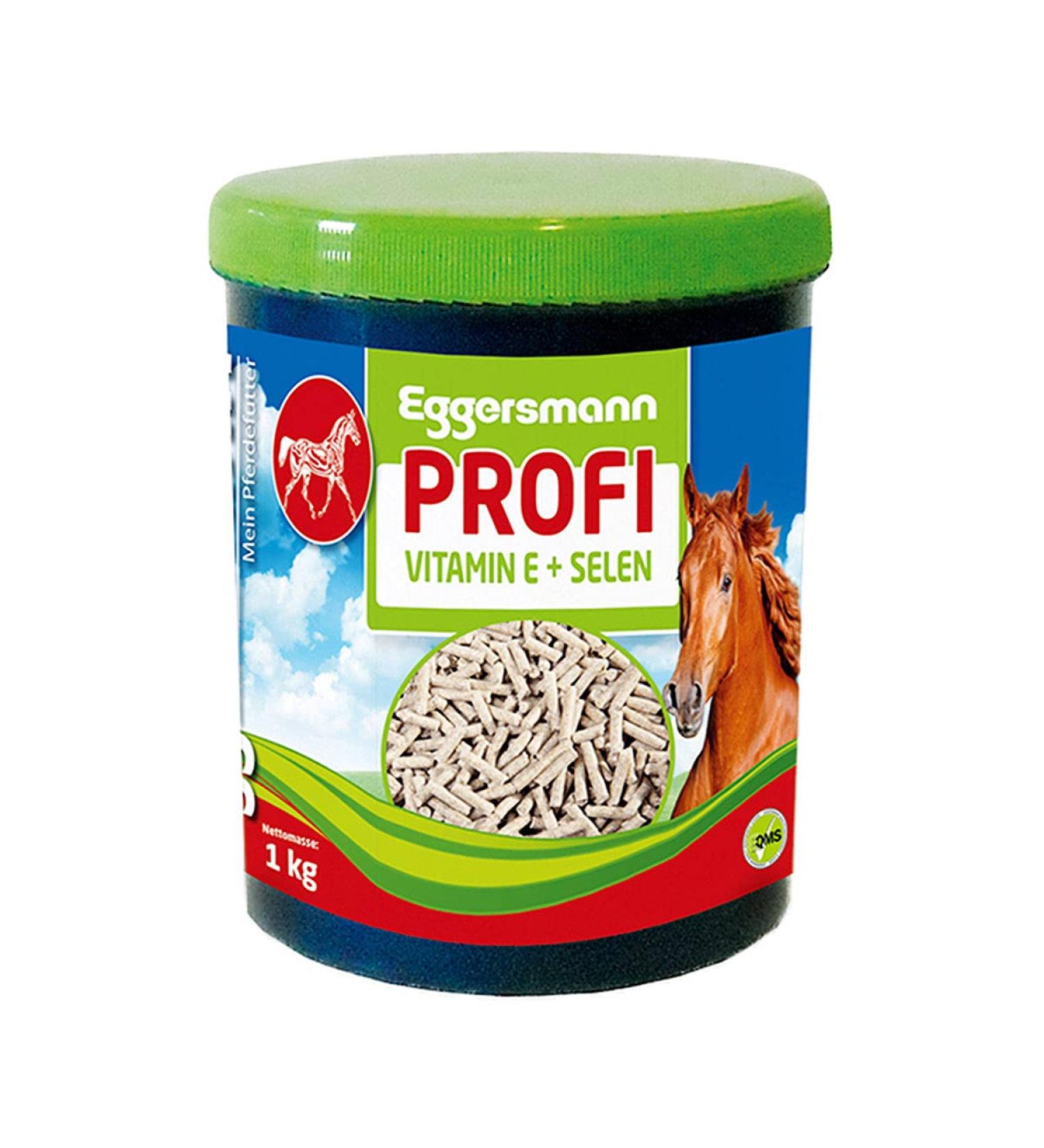 Eggersmann Profi Vitamin E & Selenium - 1 kg Supplementary Feed for Horses | Muscle Support - Buy Online on SooperMarket.com