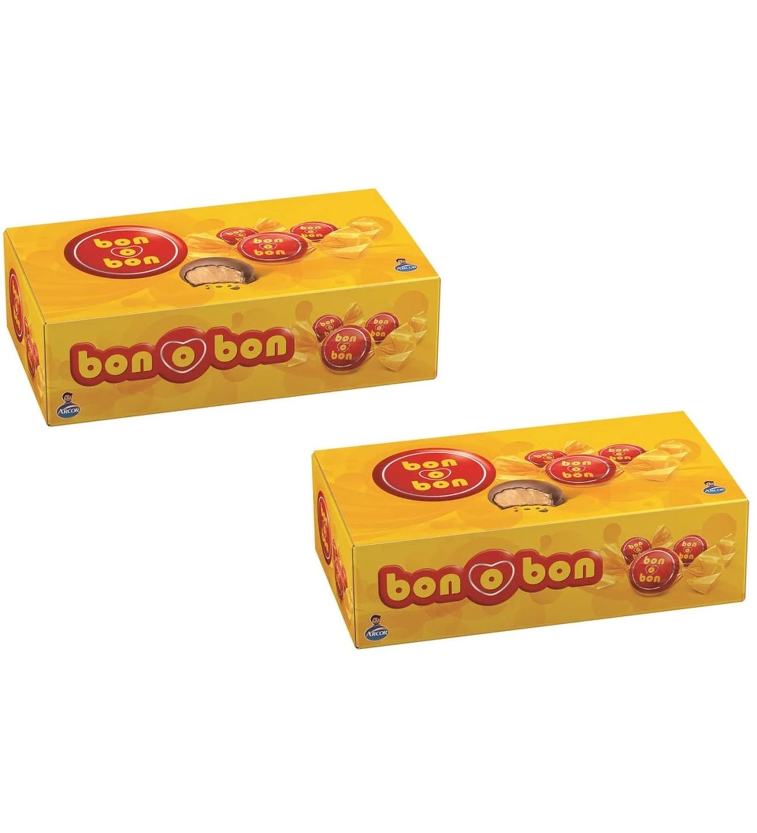 Bon O Bon Bonbons with Peanut Cream Filling and Wafer 450 Grs.Two Pack 15.87 Ounce (Pack of 1)Two Pack - Buy Online on SooperMarket.com