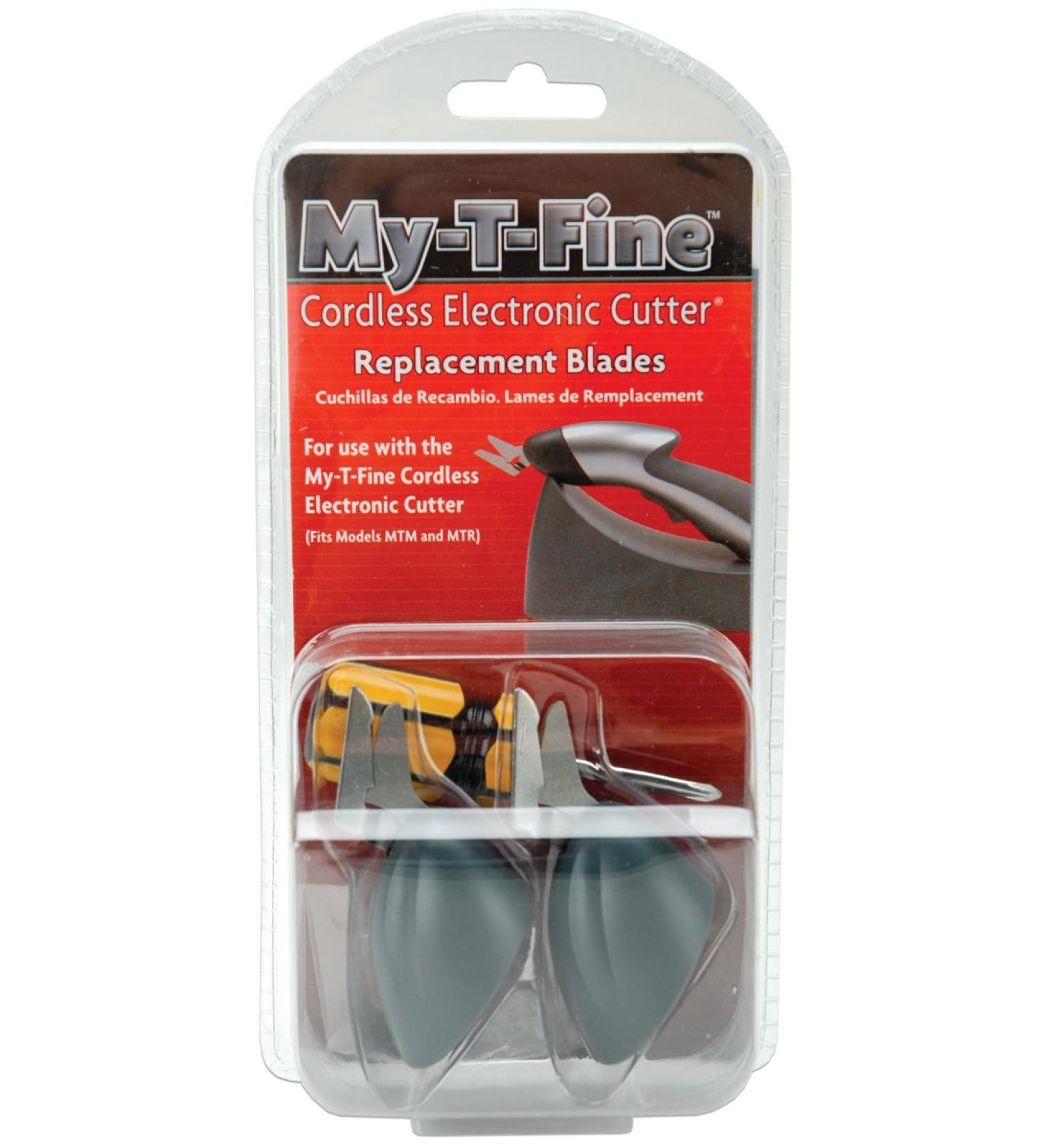 Universal Sewing Supply My-T-Fine Cordless Electronic Cutter Replacement Blades-2 per Package
