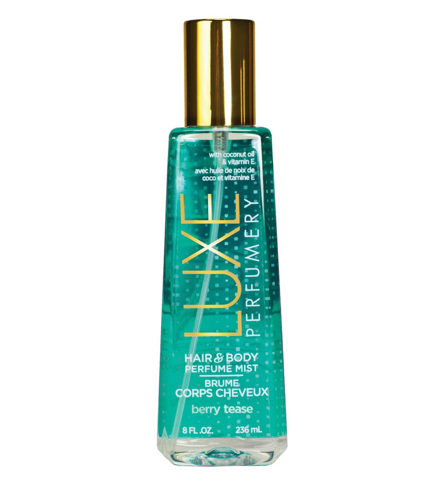Luxe Perfumery Hair and Body Perfume Mist Berry Tease 236 ml (Pack of 1) - Buy Online on SooperMarket.com