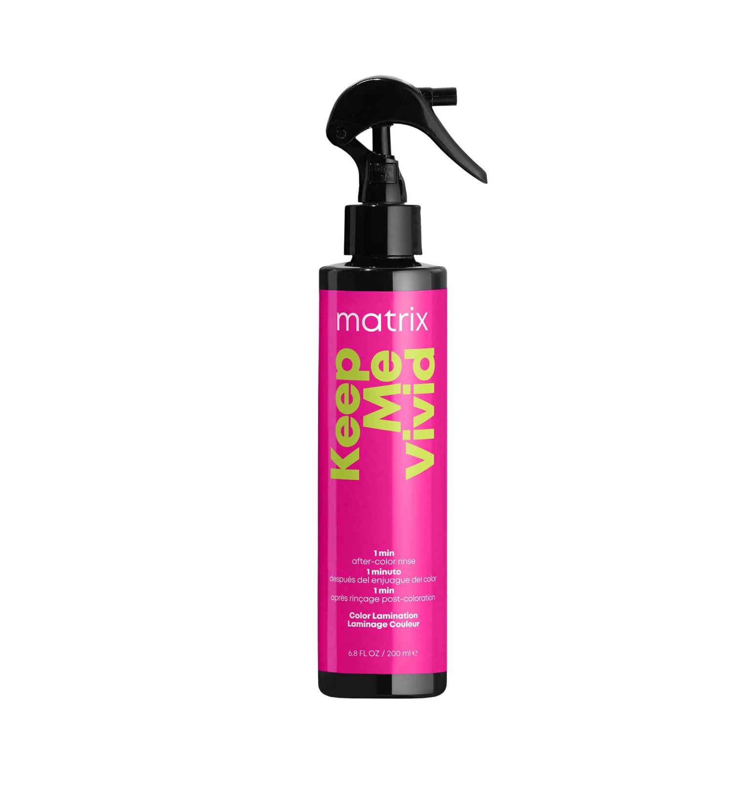 Matrix Keep Me Vivid Color Lamination Spray - Prevents Fading, Nourishing Leave-In Treatment for Color Treated Hair - 5.7 Fl. Oz - Buy Online on SooperMarket.com