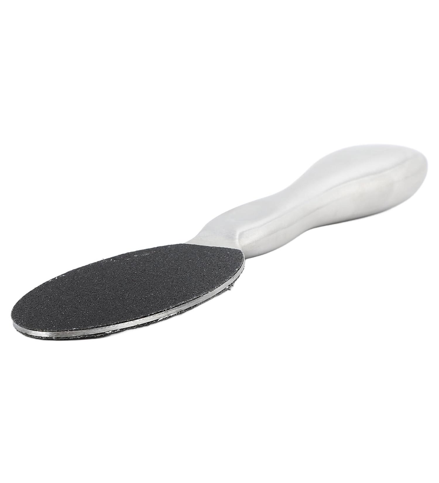 Pedicure Foot File Double Sided Professional 10 Replaceable Sandpaper Foot Callus Scrubber Portable Dead Skin Removal for Home - Buy Online on SooperMarket.com