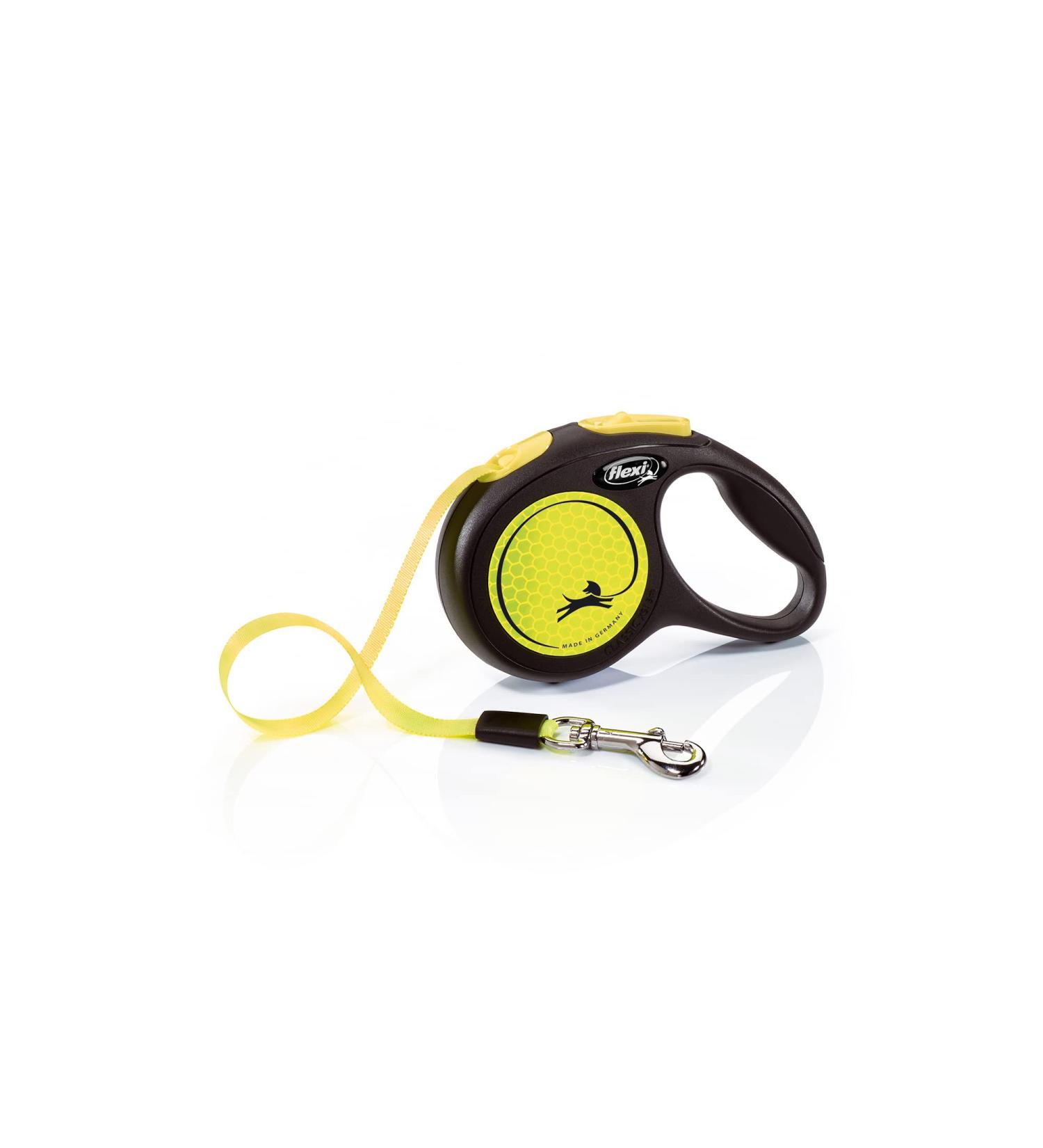 Buy FLEXI Leash 3m XS - Black/Neon Yellow | International Shipping Available - Buy Online on SooperMarket.com