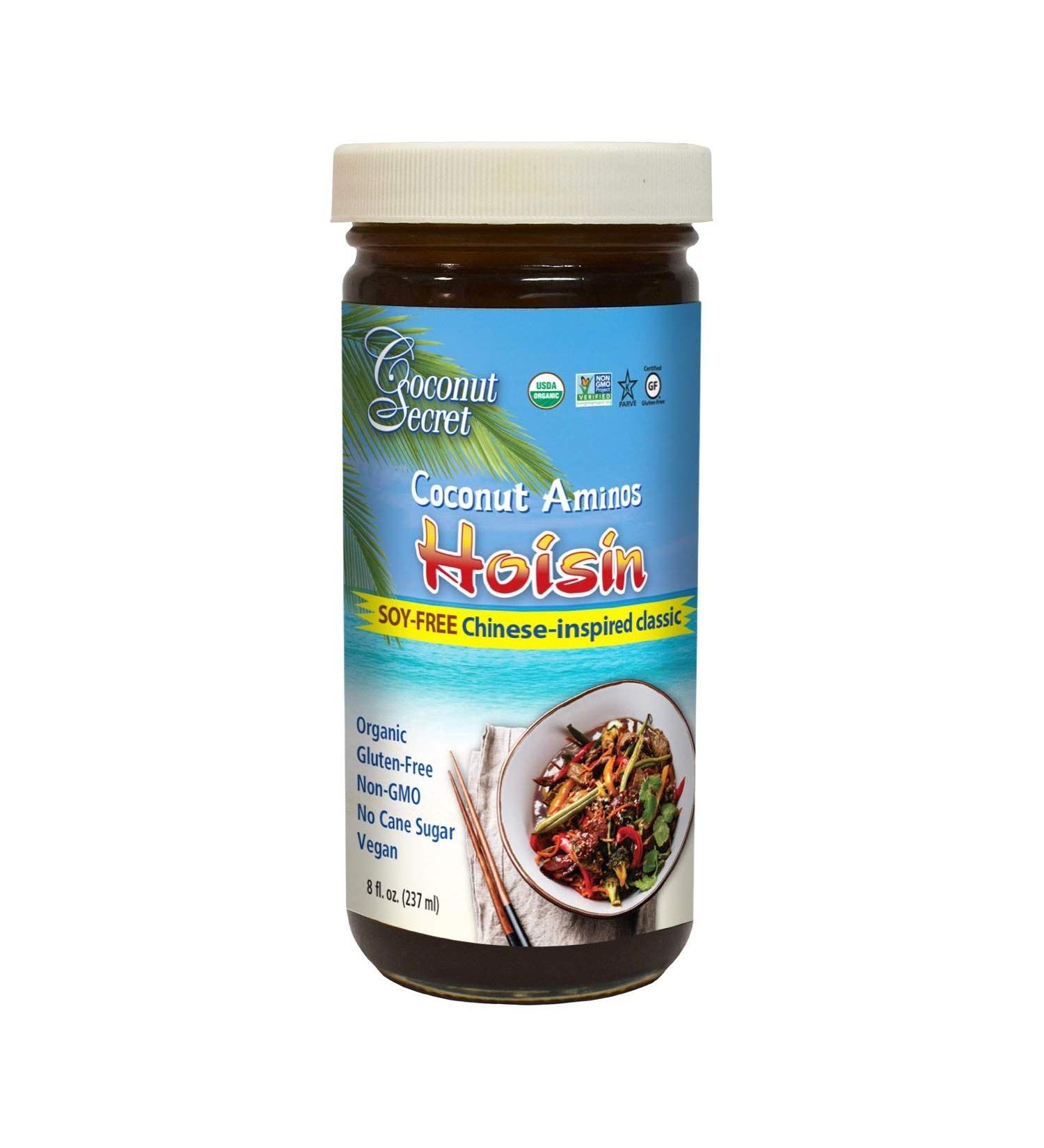 Coconut Secret Organic Soy-Free Hoisin Sauce - Vegan, Gluten-Free, Non-GMO, 8 Fl Oz - Buy Online on SooperMarket.com