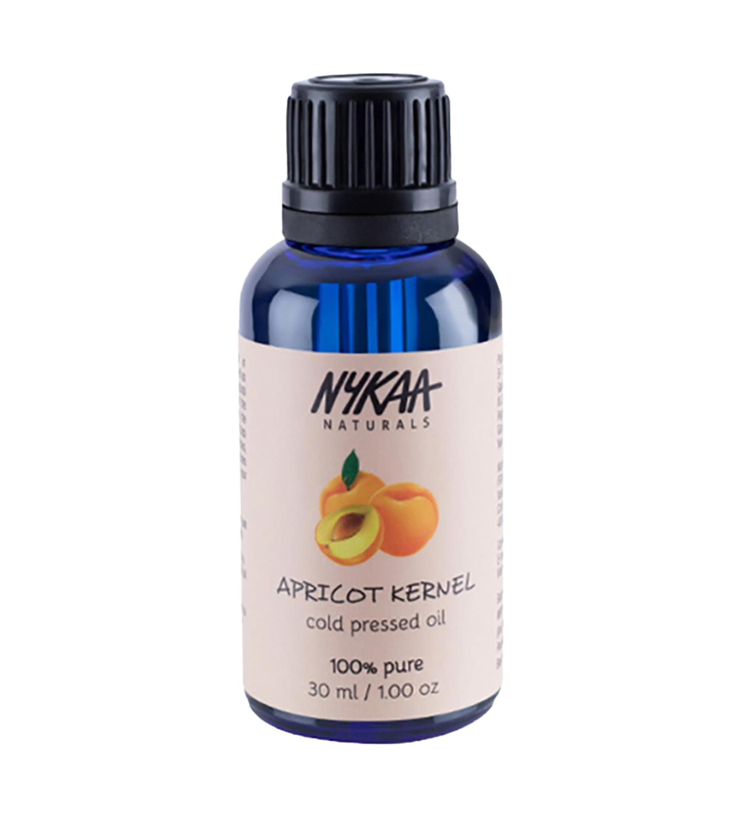 Nykaa Naturals 100 Percent Pure Cold Pressed - Apricot Kernel For Women 1 oz Oil - Buy Online on SooperMarket.com