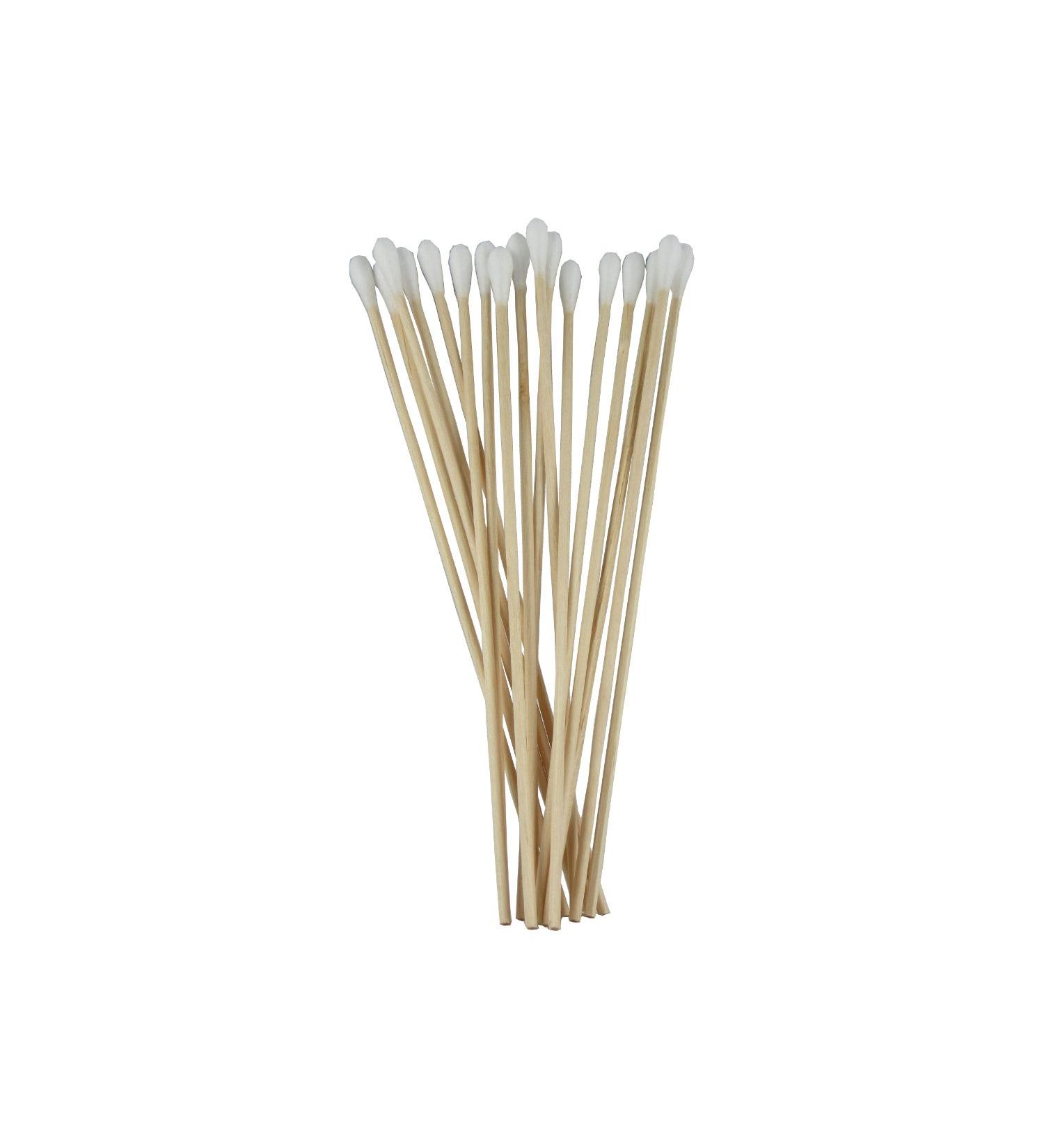 100 pieces of cotton swabs little head