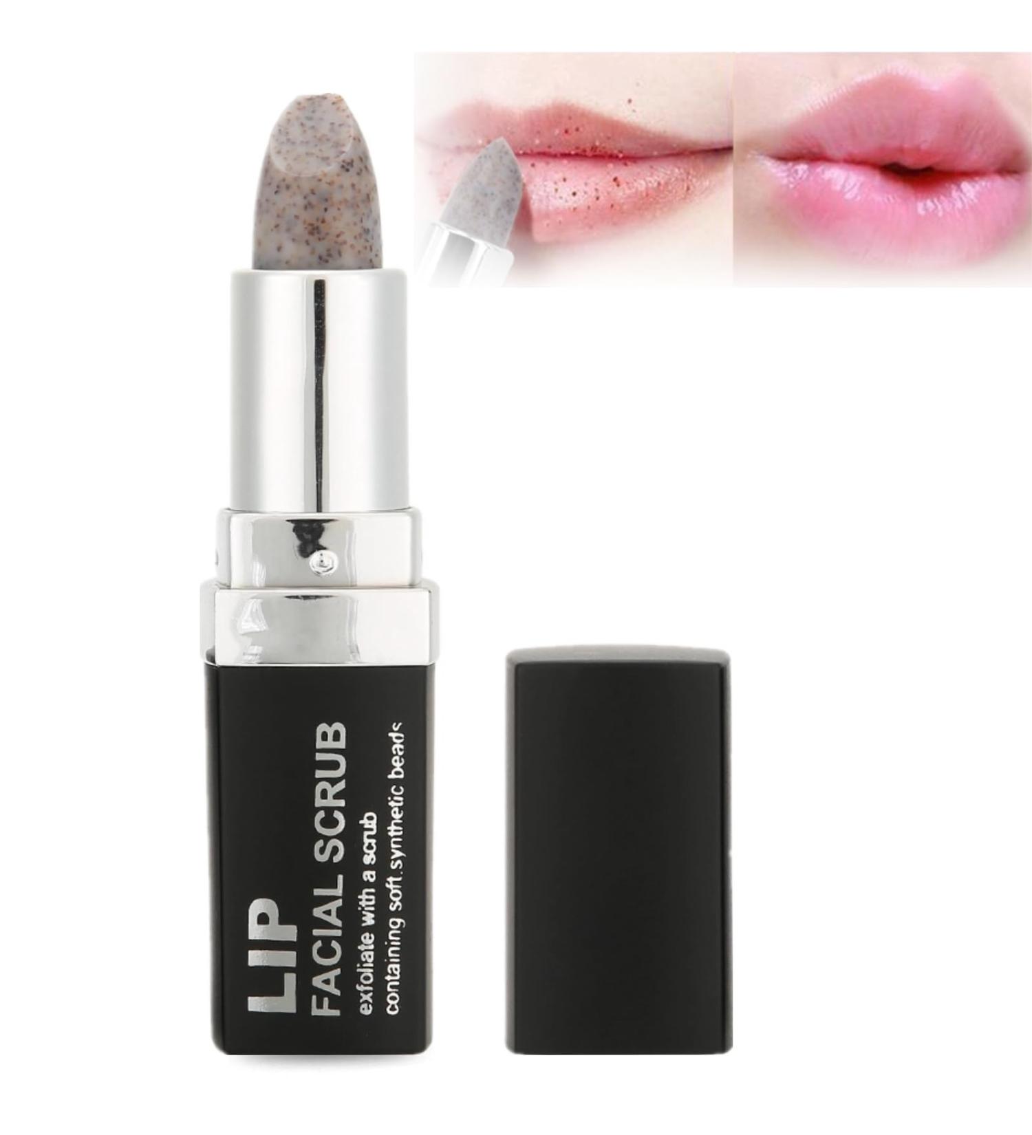 Exfoliating Lip Scrub Stick for Nourished, Moisturized Lips - Remove Cuticles, Repair Dryness & Dullness - Buy Online on SooperMarket.com