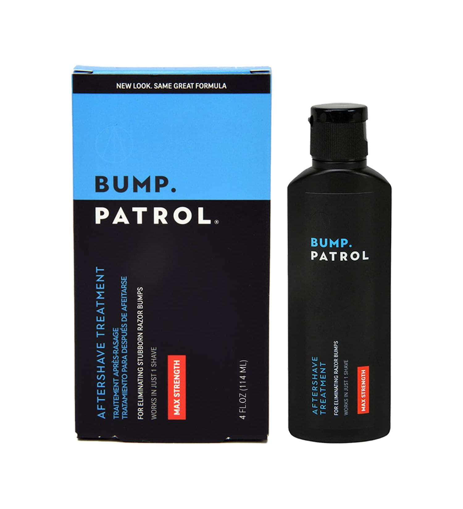 Bump Patrol Maximum Strength Aftershave Formula - Razor Bump & Ingrown Hair Solution - 4oz - Buy Online on SooperMarket.com