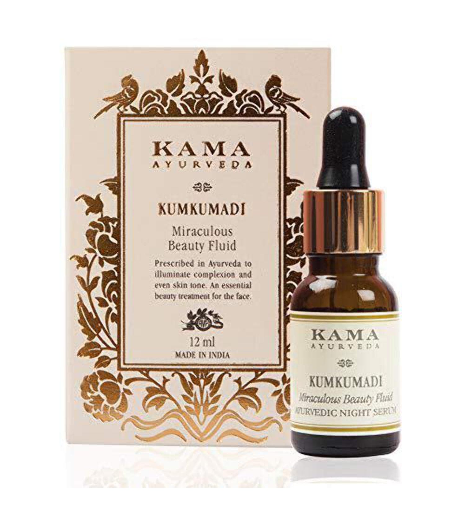 Kama Ayurveda Kumkumadi Night Serum 12ml | Beauty Ayurvedic Serum - Buy Online on SooperMarket.com