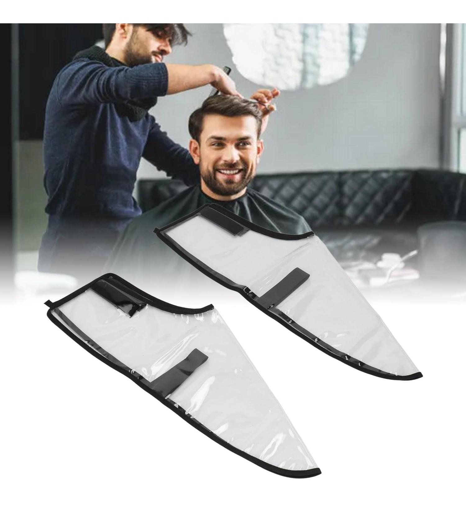 1 Pair Hair Stylist Shoe Covers Prevent Slipping Hair Dye Cape Shoes Plastic Shoe Cover Transparent Design Washable Suitable for All Sizes of Feet for Hair Cutting - Buy Online on SooperMarket.com