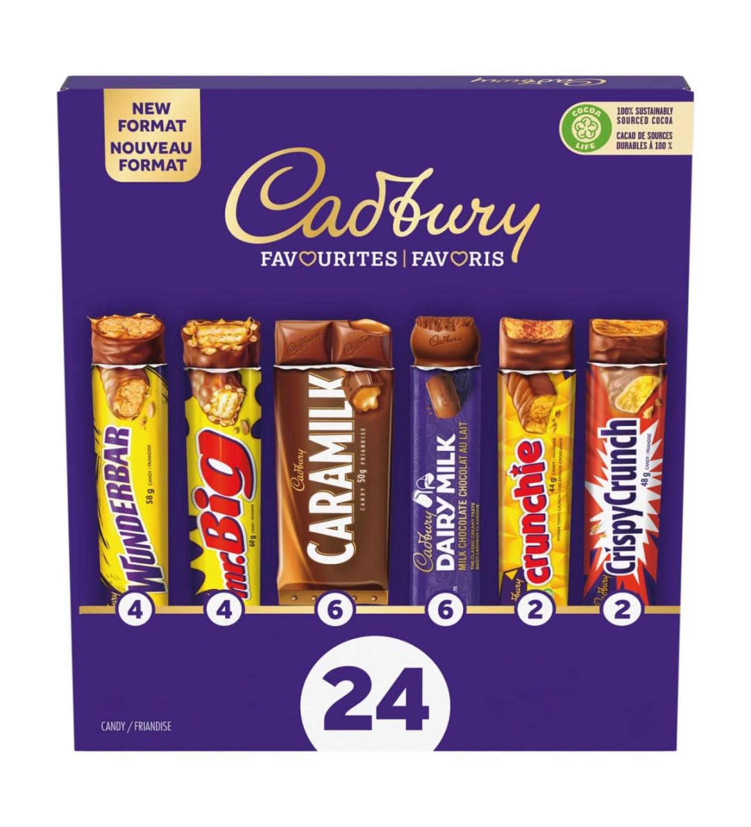 Cadbury Favourites Variety Pack 1.2 kg - Buy Online on SooperMarket.com