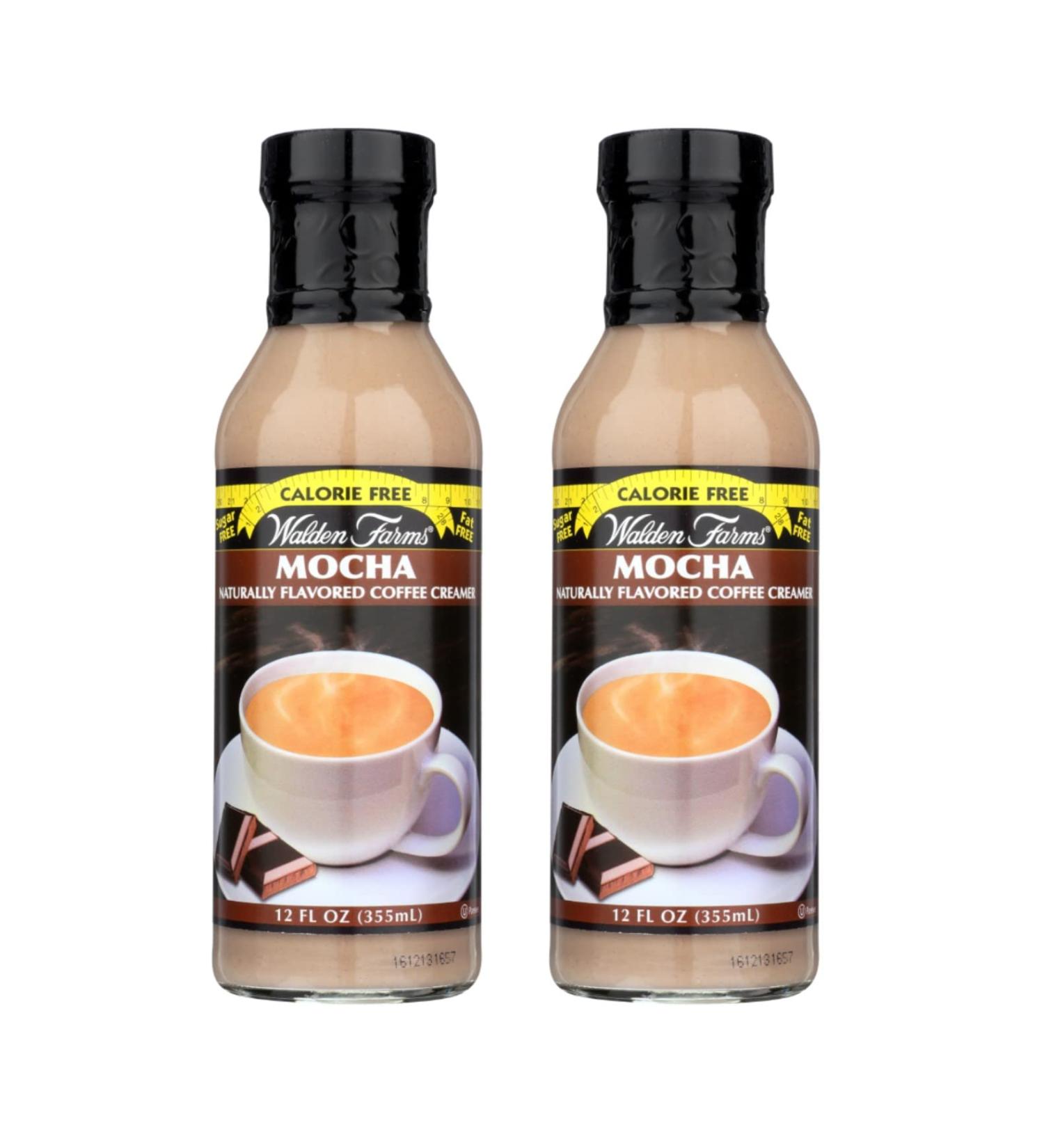 Walden Farms Calorie Free Mocha Coffee Creamer 12oz (Pack of 2) - Custom F.O.Y Brand Honey Stick Sampler - Buy Online on SooperMarket.com