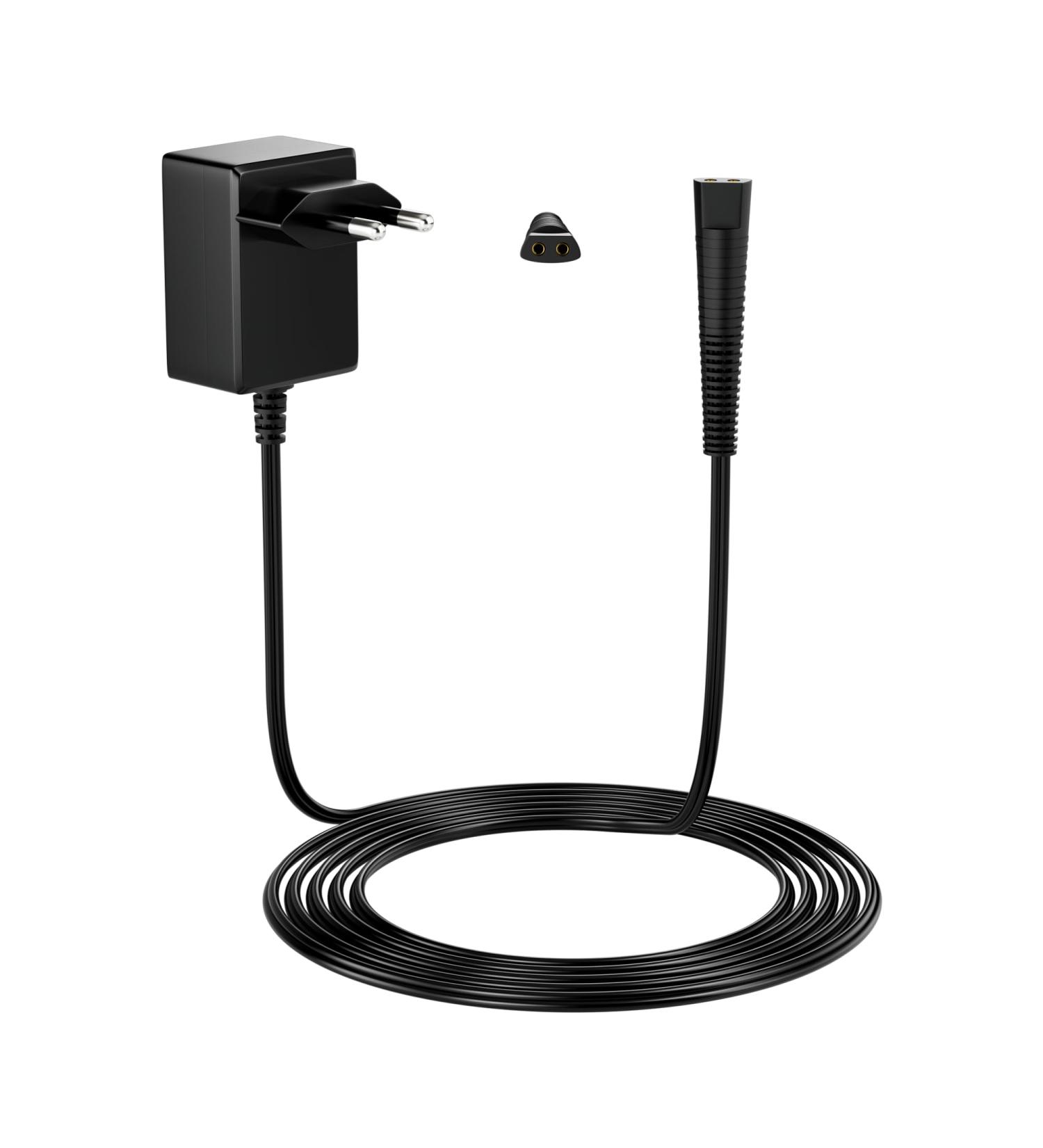 12V Charging Cable Power Supply for Braun Shavers & Silk-EPIL 9 5 7 - International Shipping Available - Buy Online on SooperMarket.com