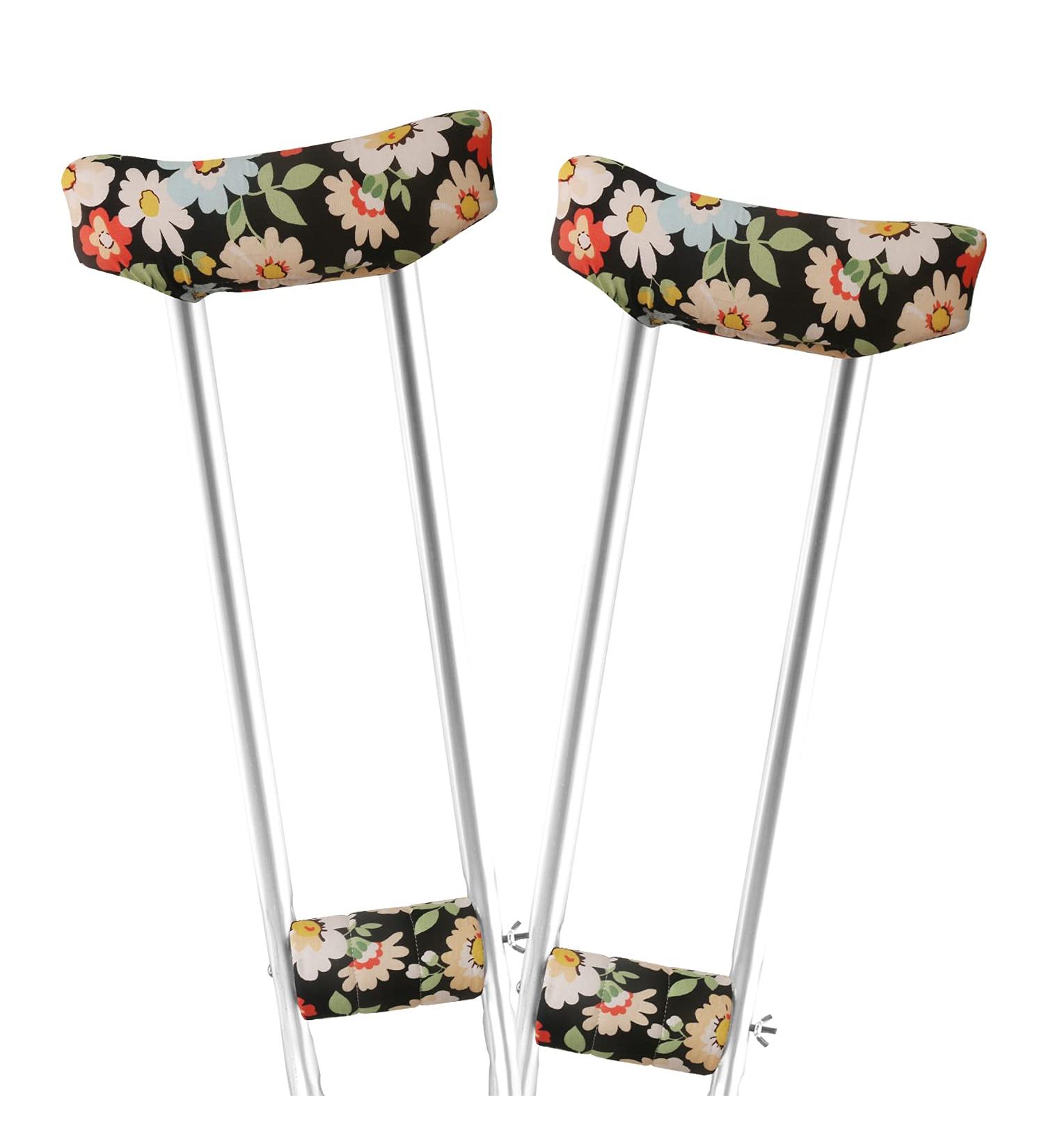 TOMMHANES AMISGUOER Crutch Underarm Pads Crutch Pad Crutch Hand Grip Covers Crutch Cover Washable OneSize (2 Armpit 2 Hand Cushion) (CP04P) - Buy Online on SooperMarket.com