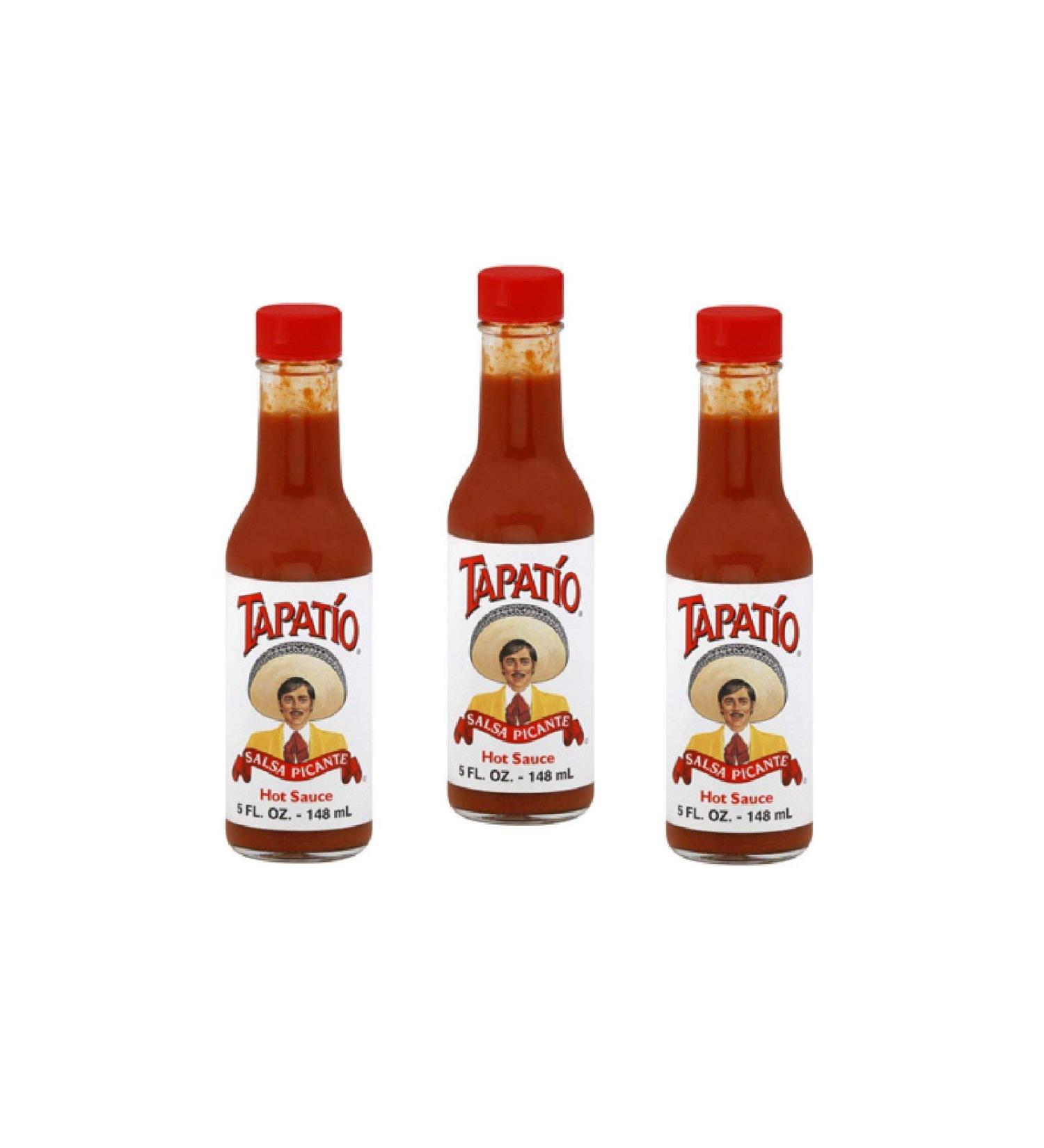 Tapatio Hot Sauce 5 Ounce (Pack of 3) Tapatio (5 oz) 5 Fl Oz (Pack of 3)