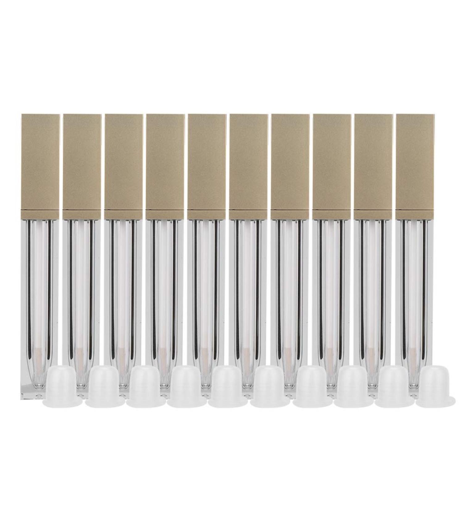 10pcs 6ml Empty Lip Gloss Bottle - DIY Plastic Lip Gloss Tubes for DIY Cosmetics | Lip Oil & Lipstick Container - Buy Online on SooperMarket.com