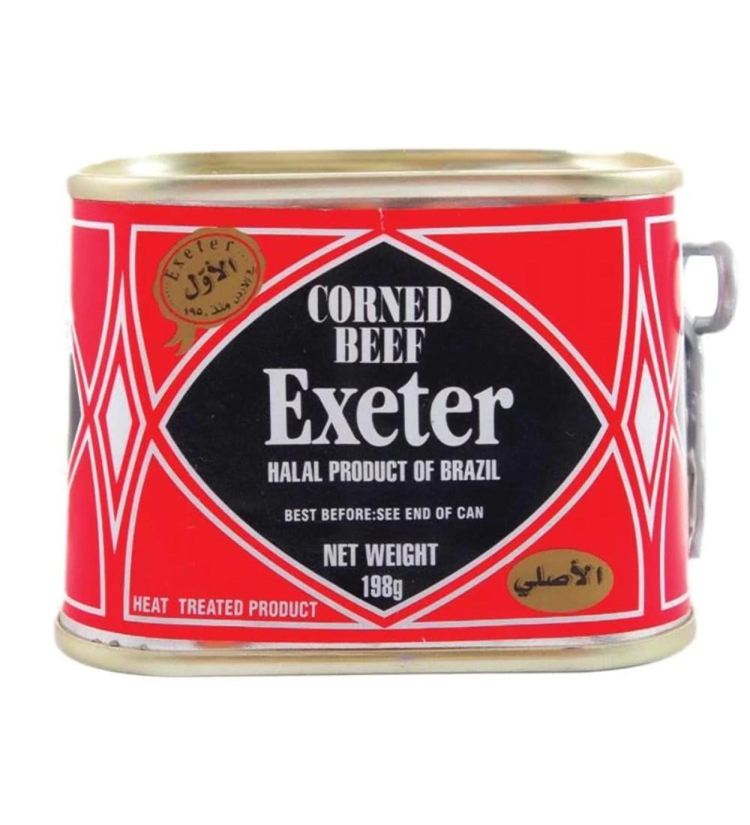 MASExeter Corned Beef Small 198g Box of 24-Fd