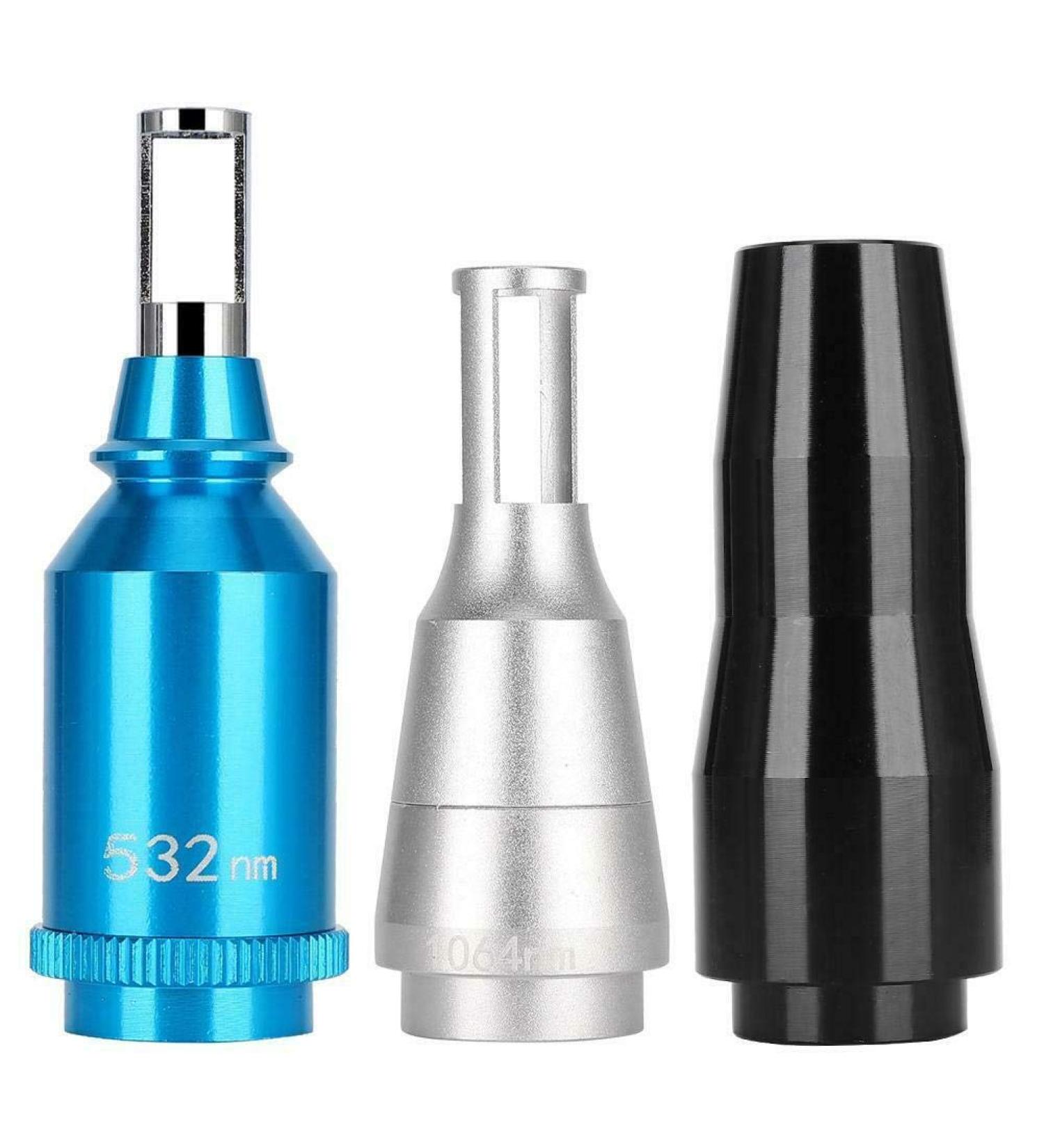 1320nm/1064nm /532nm Head for Q Switched nd Yag Laser Eyebrow Pigment Wrinkle Removal ((532nm + 1064nm) heads)