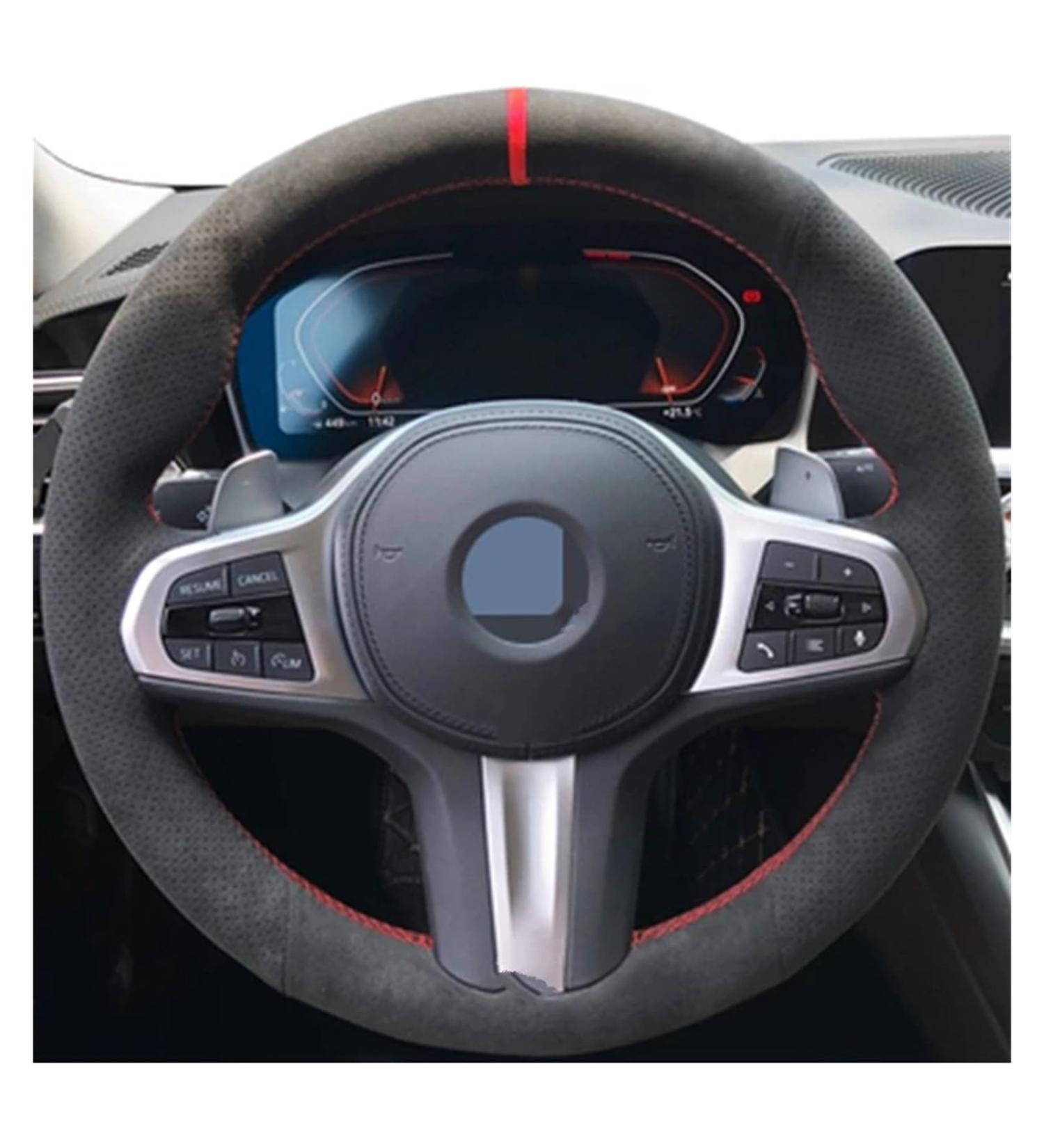 Steering Wheel Protection For M G30 G31 G32 G20 G21 G11 G12 G14 G15 G16 For X3 G01 For X4 G02 For X5 G05 For X7 G07 Car Steering Wheel Leather Cover Wheel Sleeve Protector (Size : 7) - Buy Online on SooperMarket.com