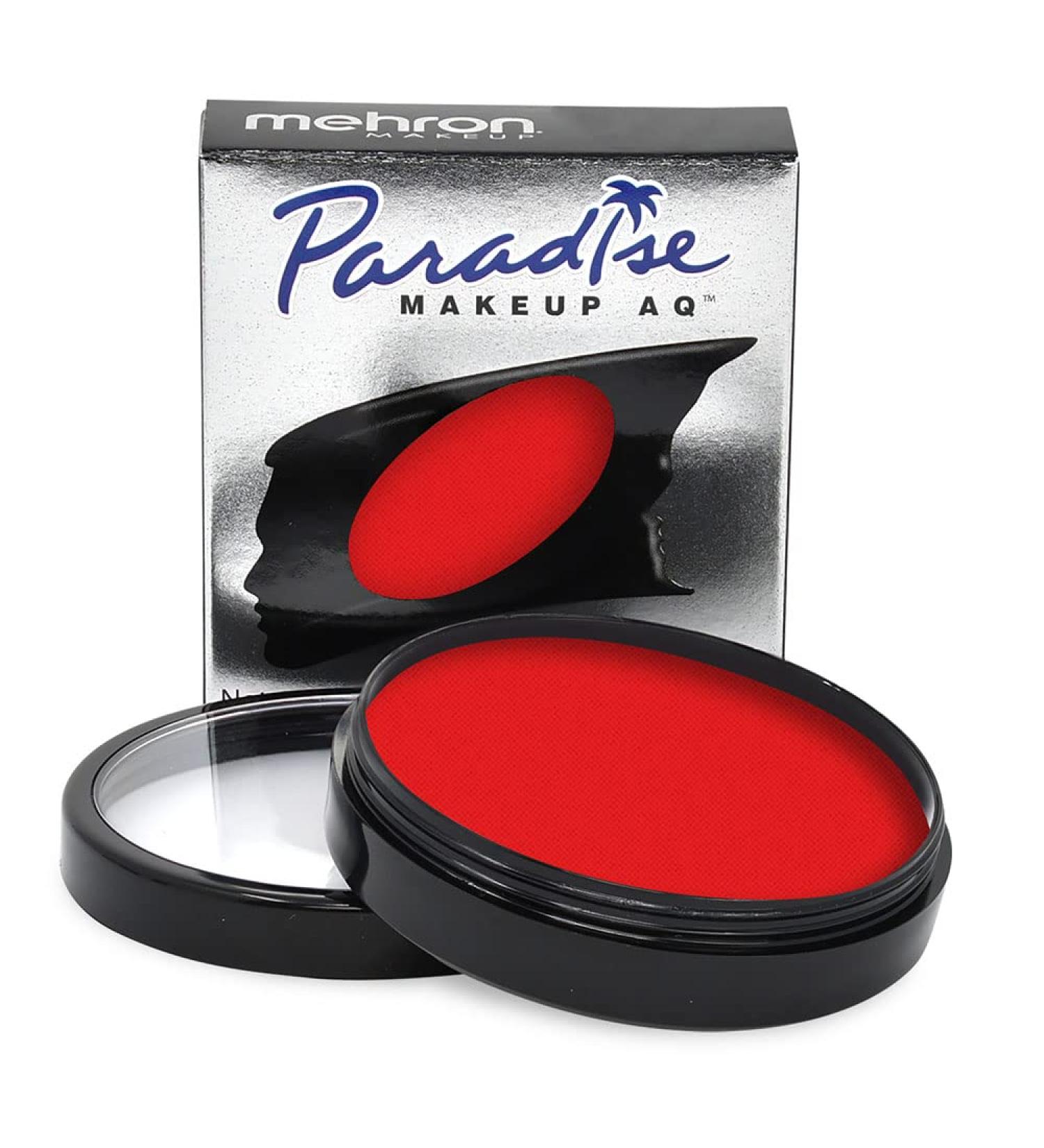 Mehron Paradise AQ Face & Body Color (40g) - Black Light Reactive Makeup for Face Body & Hair - Vulcan - Buy Online on SooperMarket.com
