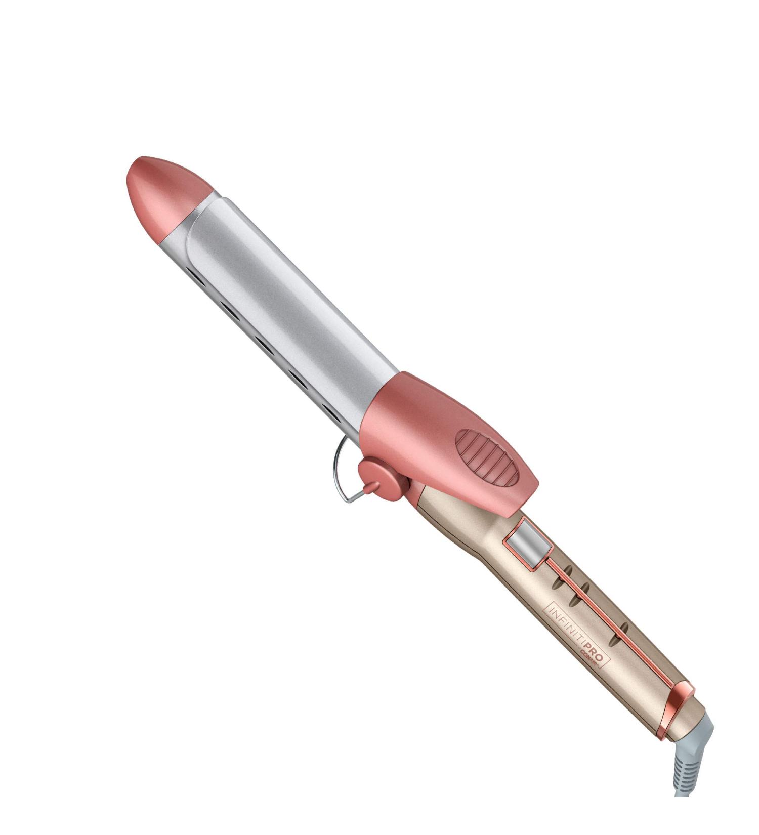 INFINITIPRO BY CONAIR 1 1/4-Inch Titanium Ceramic Curling Iron for Frizz Free Loose Curls on Medium to Long Hair - Buy Online on SooperMarket.com