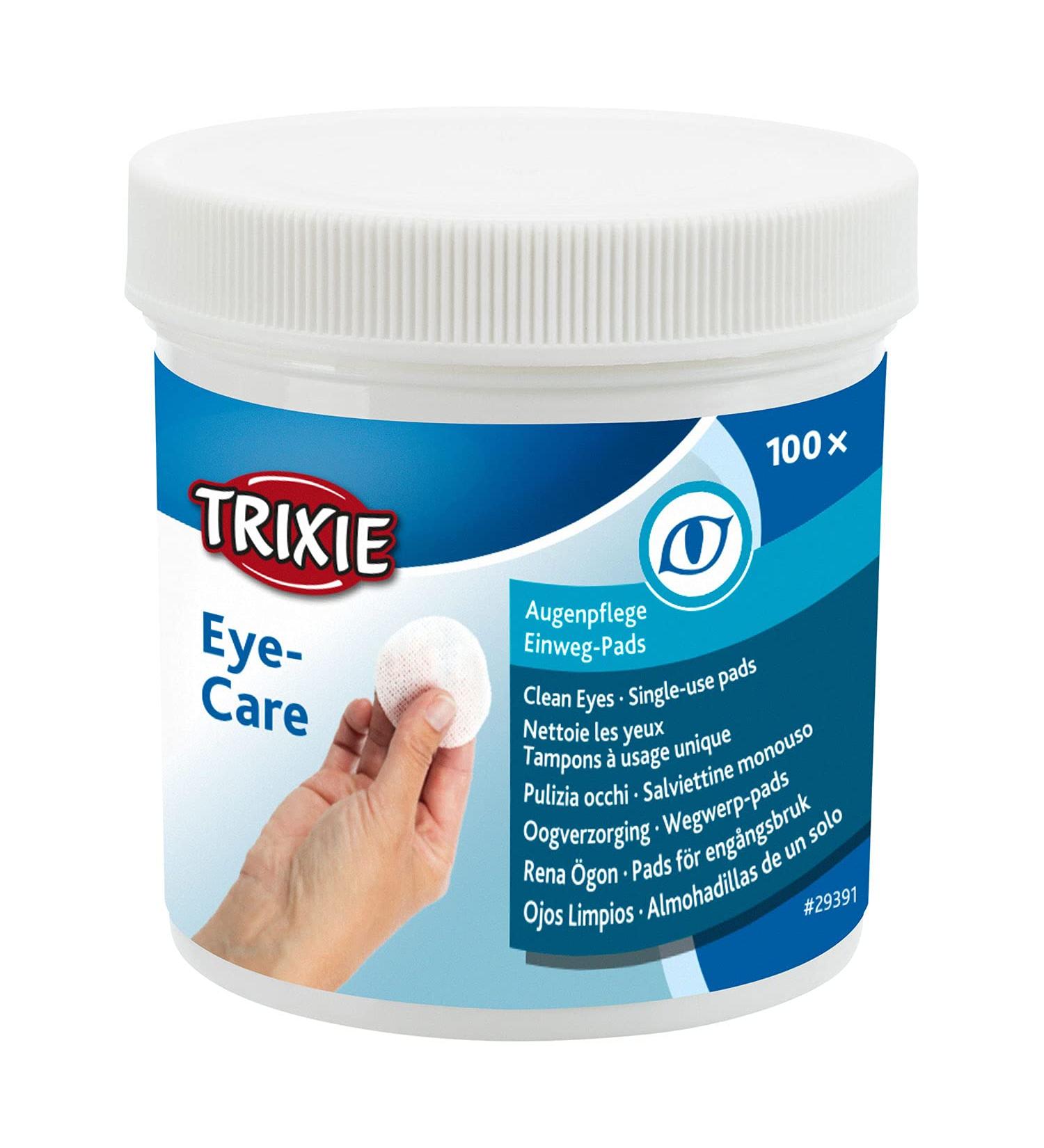 TRIXIE 29391 Eye Care Pads - 100 Pcs | Premium Pet Eye Care for Dogs & Cats - Fast International Shipping - Buy Online on SooperMarket.com