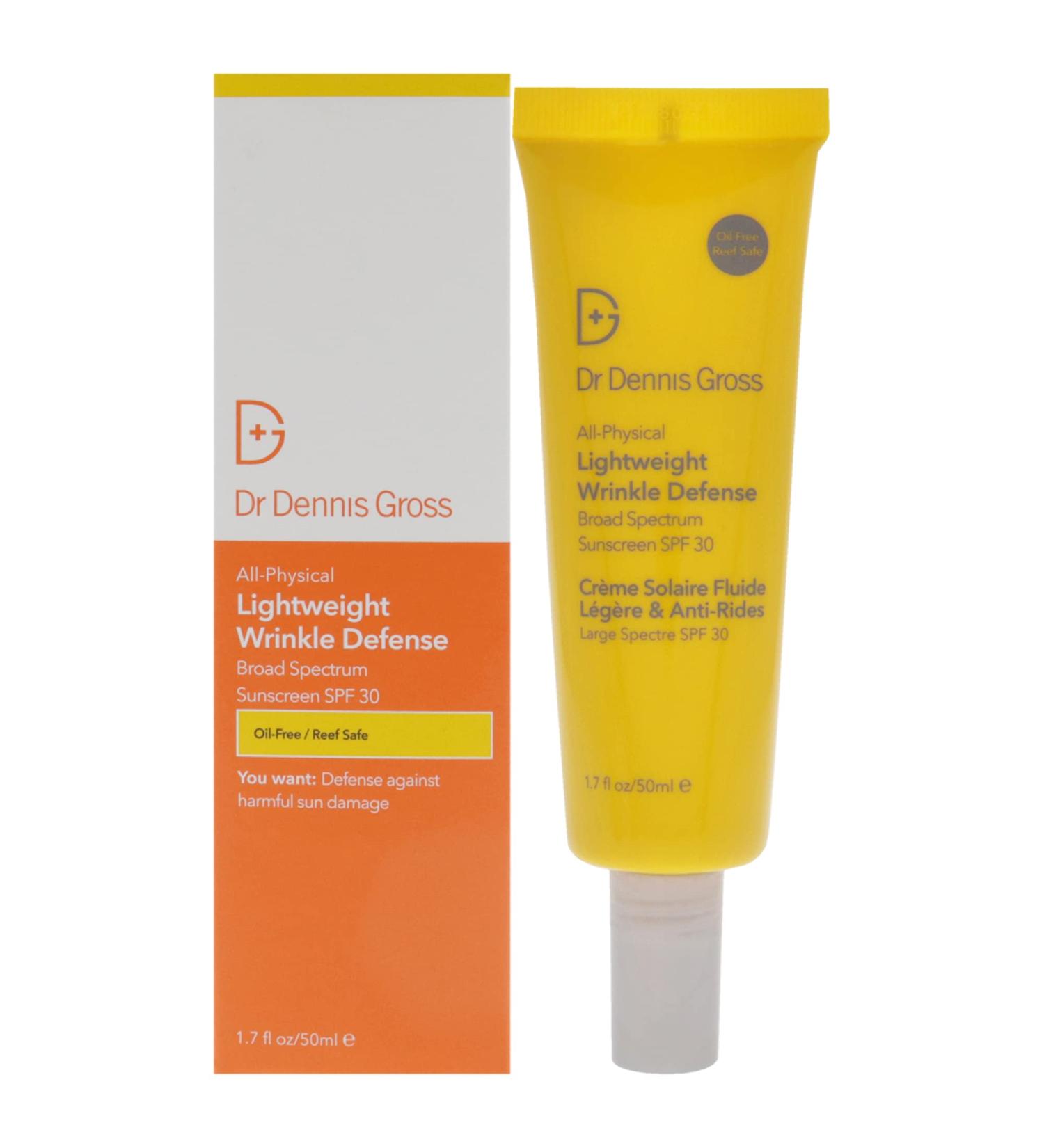Dr. Dennis Gross Lightweight Wrinkle Defense SPF 30 Sunscreen 1.7 oz - Unisex - Buy Online on SooperMarket.com