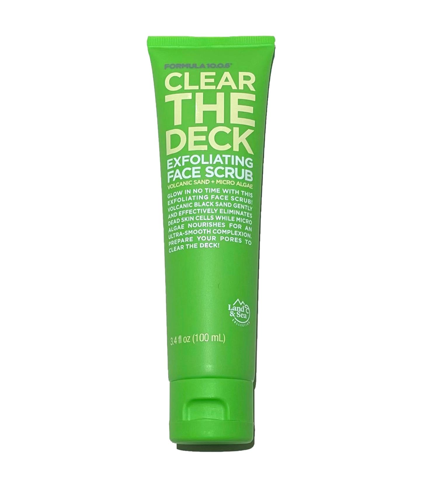 Buy FORMULA 10.0.6 Clear The Deck Exfoliating Face Scrub - Volcano Sand & Micro Algae | International Shipping Available - Buy Online on SooperMarket.com
