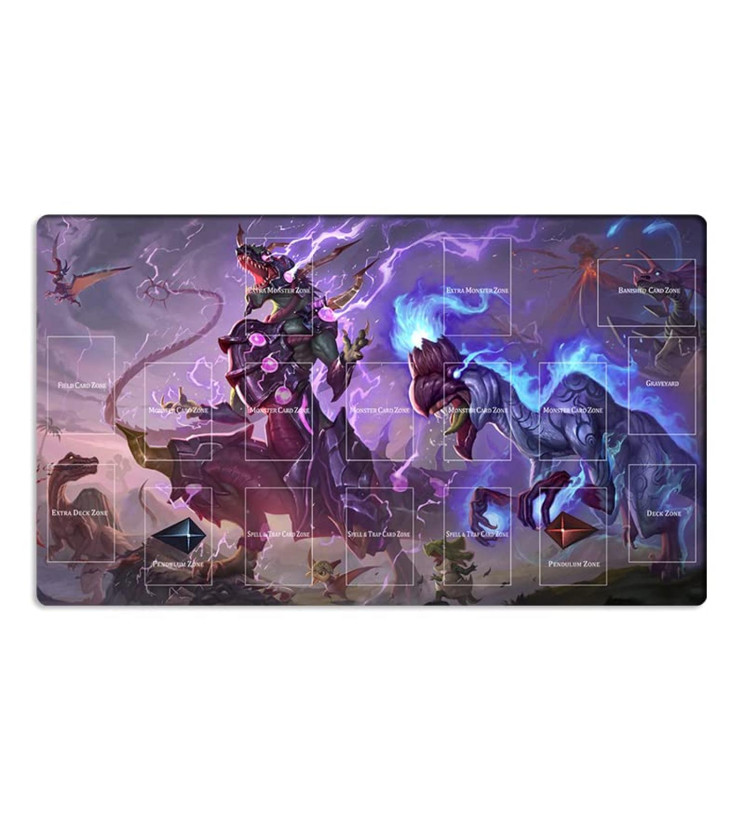 Ultimate Conductor Tyranno Playmat for CCG/TCG Trading Card Game + Free Bag - ZD014-733-A - Buy Online on SooperMarket.com