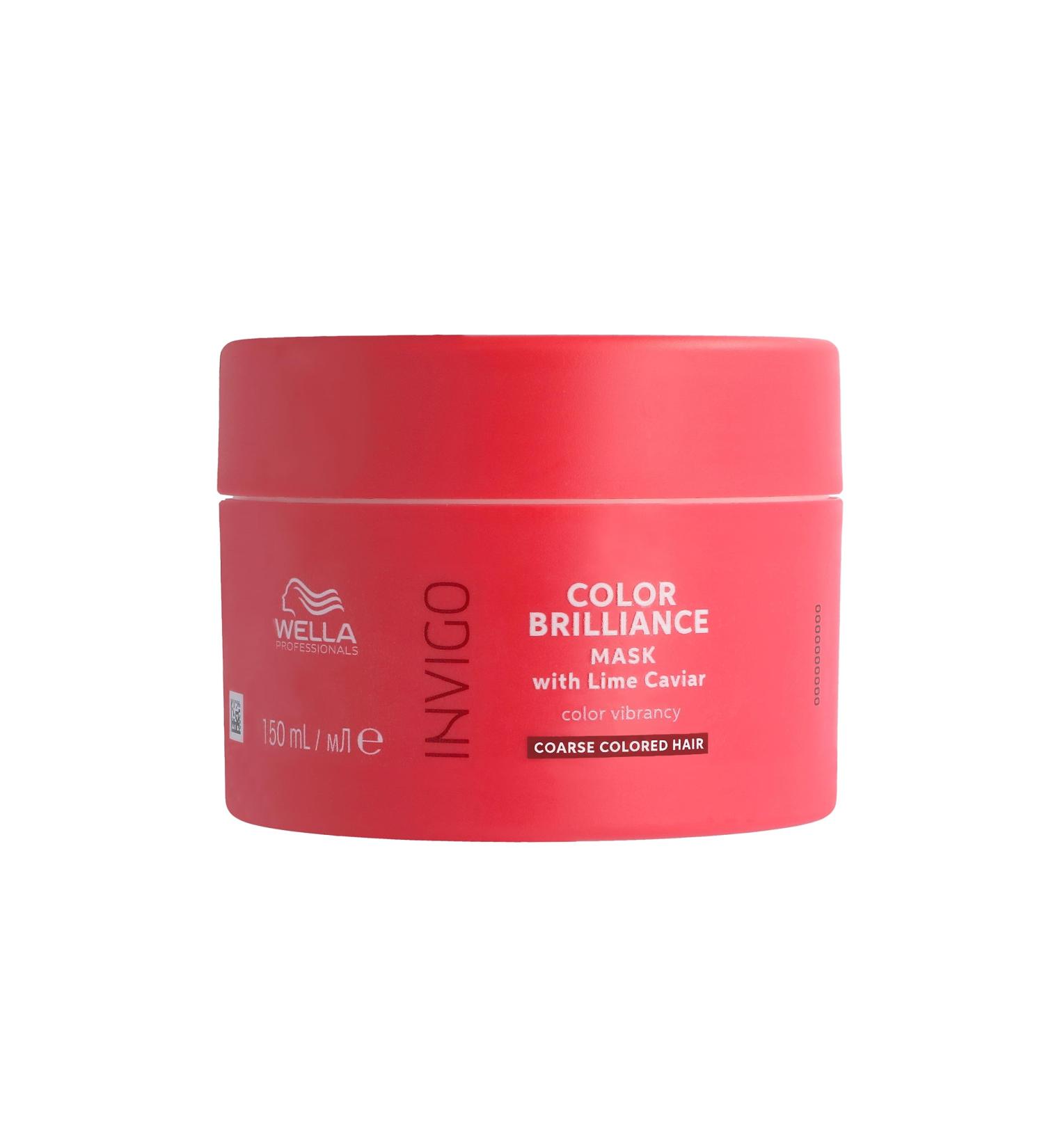 Wella Professionals Invigo Color Brilliance Coarse Hair Colour Mask 150ml - Buy Online on SooperMarket.com
