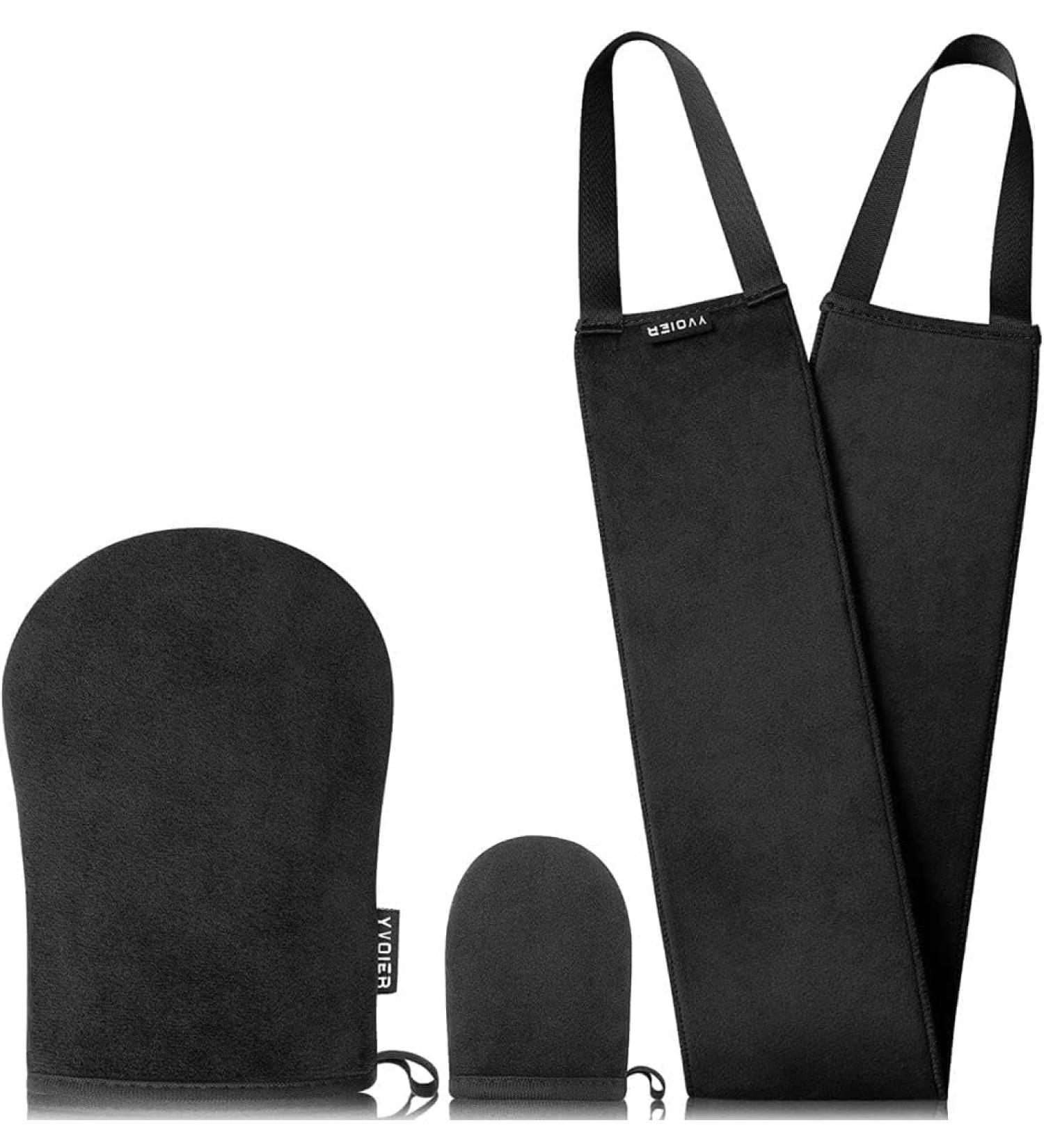 YVOIER 3-in-1 Self Tanning Mitt Set Self Tan Mitt Fake Tan Mitt Glove Fake Tan Glove Tanning Gloves Back Tanning Mitt Back Tanner Applicator Fake Tan Applicator Self Tan Back Applicator - Buy Online on SooperMarket.com