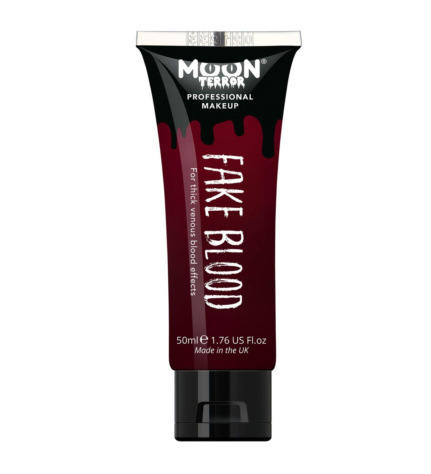 Pro FX Fake Blood by Moon Terror 50ml - SFX Makeup for Halloween Vampire Zombie Theatre - Buy Online on SooperMarket.com