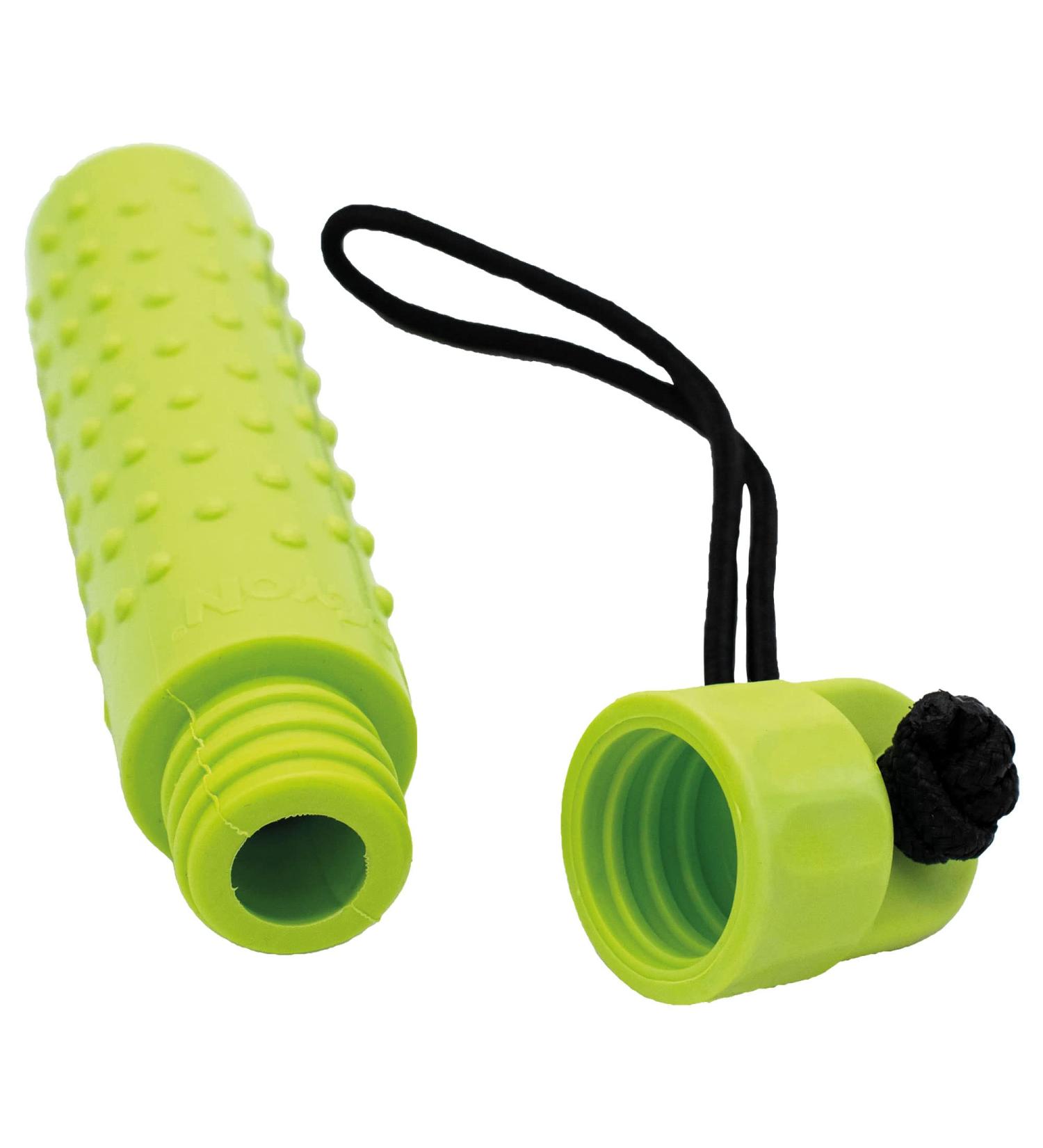 Procyon Snack Dummy Silicone | Soft Hollow Weatherproof & Hygienic Retrieving Dummy - Dishwasher Safe - Green - Buy Online on SooperMarket.com
