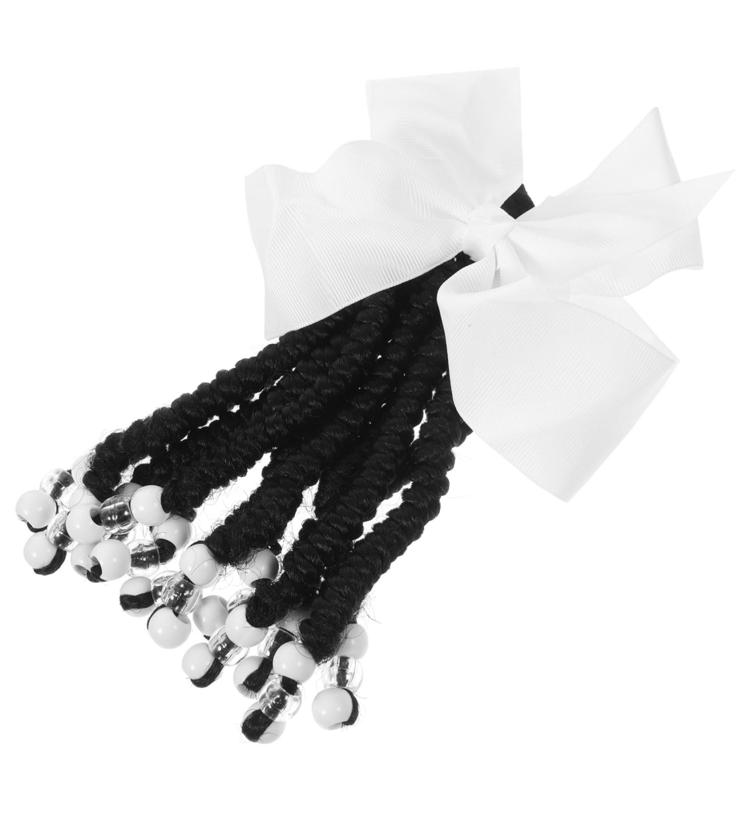 ABOOFAN Braided Wig Ponytail Extension for Women Womens Braid Extensions Bow Braid Wig Braided Ponytail Extension Braided Ponytails Synthetic Hairpiece Africa Miss Chemical Fiber To Weave As Shown 01 24.00X13.00X5.00CM - Buy Online on SooperMarket.com