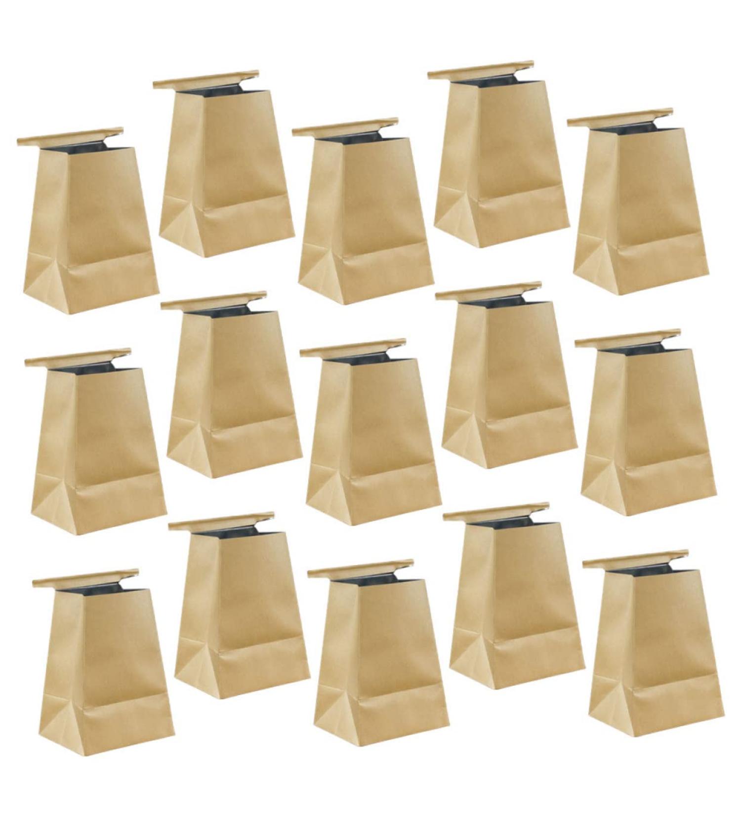 GANAZONO 15pcs Vomit Bags - Portable Emesis Bags for Car & Airplane - Disposable Mini Paper Bags for Pregnant Women - Outdoor Trash Bags - Buy Online on SooperMarket.com