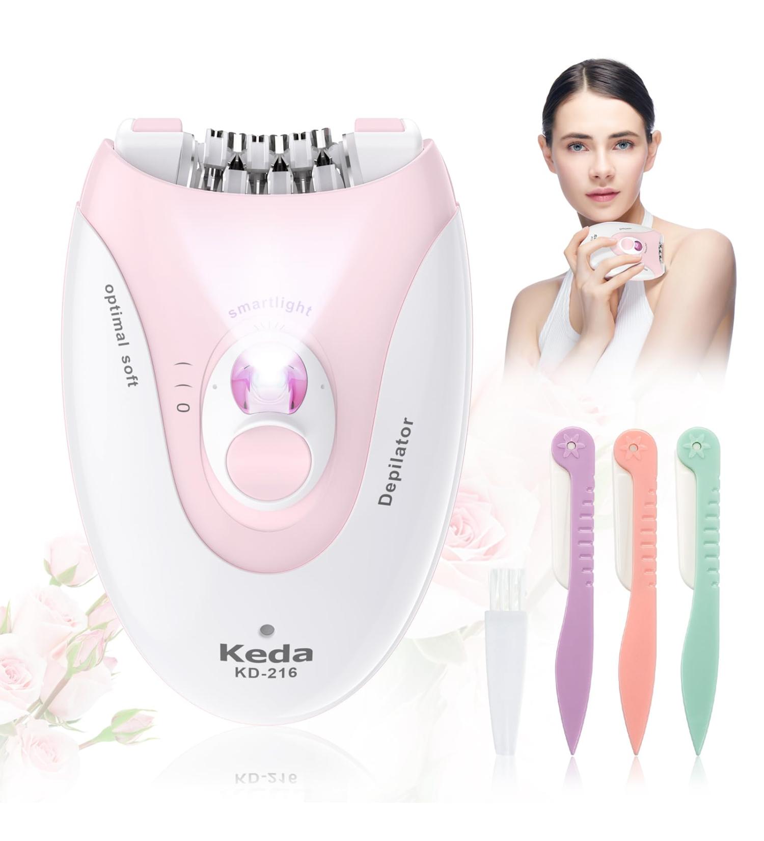 QFS Epilator 2 - Women's Facial & Body Hair Removal Device - Buy Online on SooperMarket.com