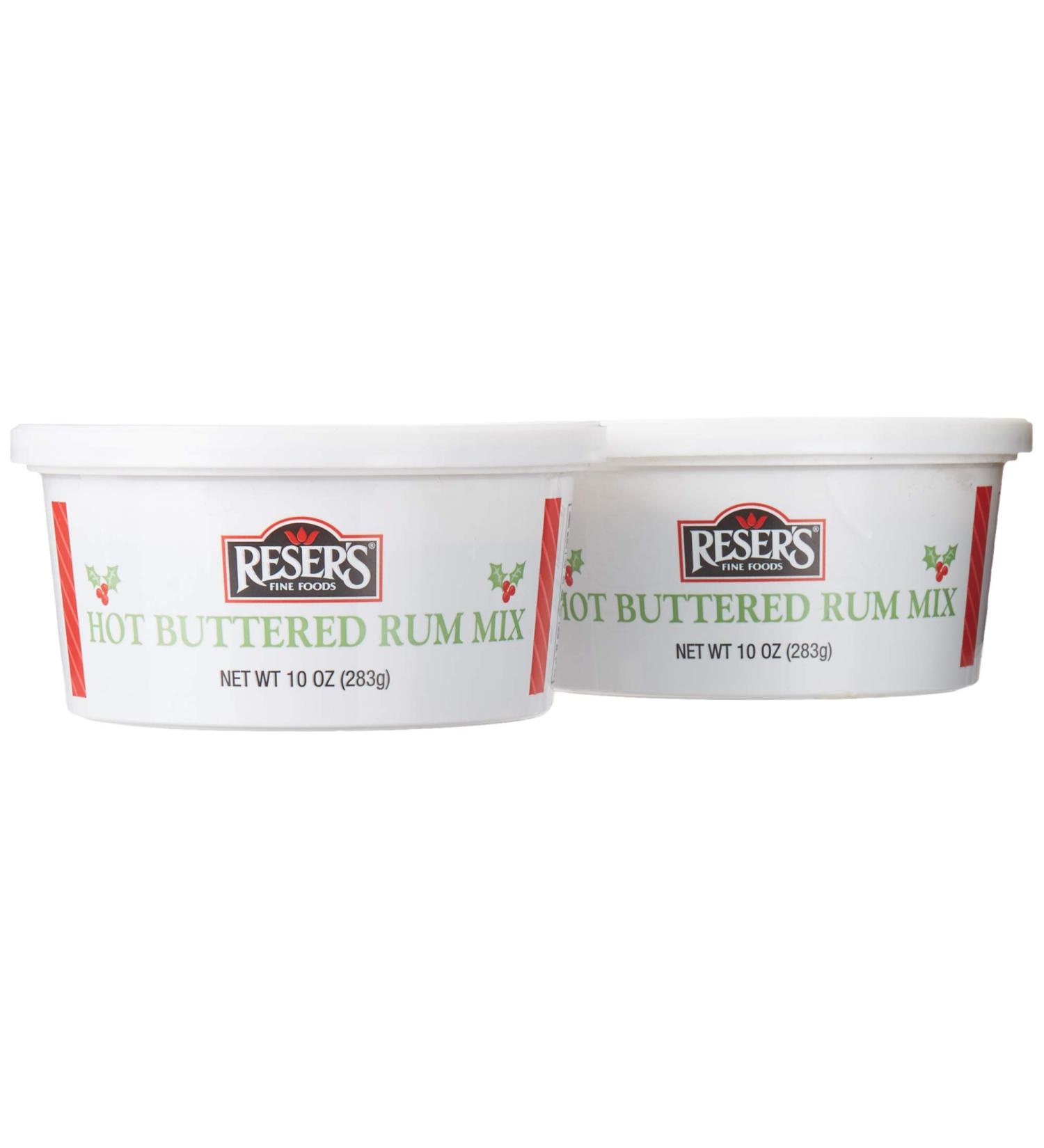 Reser's Hot Buttered Rum Hot Toddy Mix 10 Oz. (Pack of 2) - Delicious Winter Drink Blend - Buy Online on SooperMarket.com