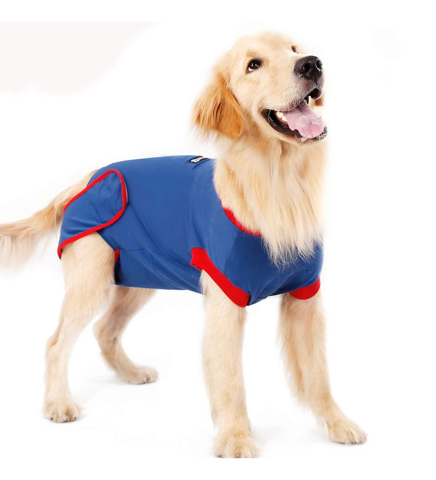 BT Bear Dog Surgery Recovery Suits Soft Elastic Cotton Pet Cat Recovery Jackets Vest After Surgery Clothing After Surgery Wear Anti Licking Wounds (XX-Large) - Buy Online on SooperMarket.com