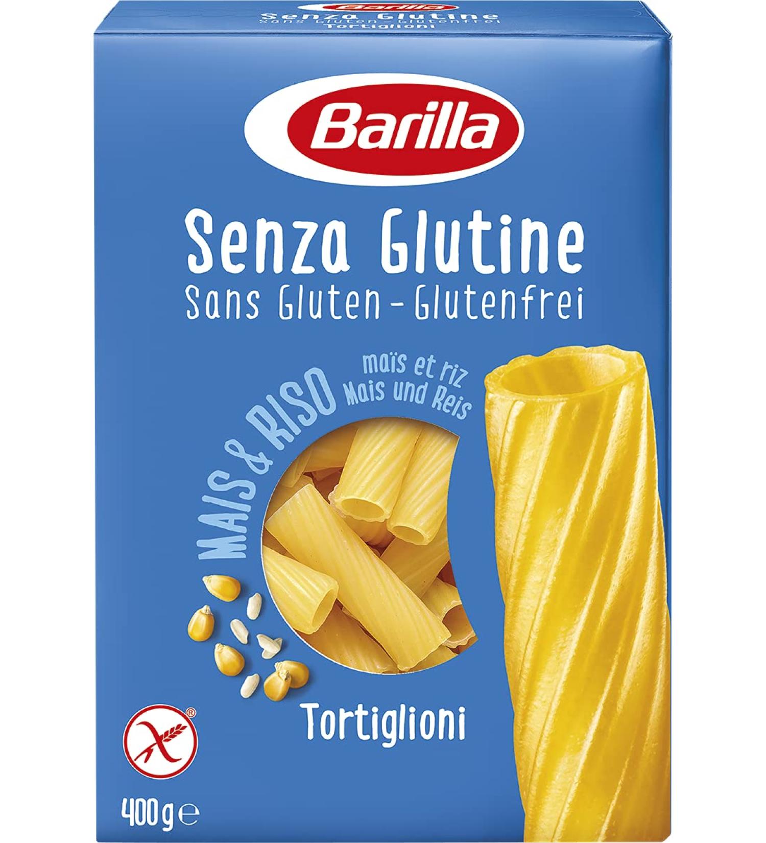 Buy Barilla Gluten Free Tortiglioni Pasta 400g - International Shipping Available - Buy Online on SooperMarket.com