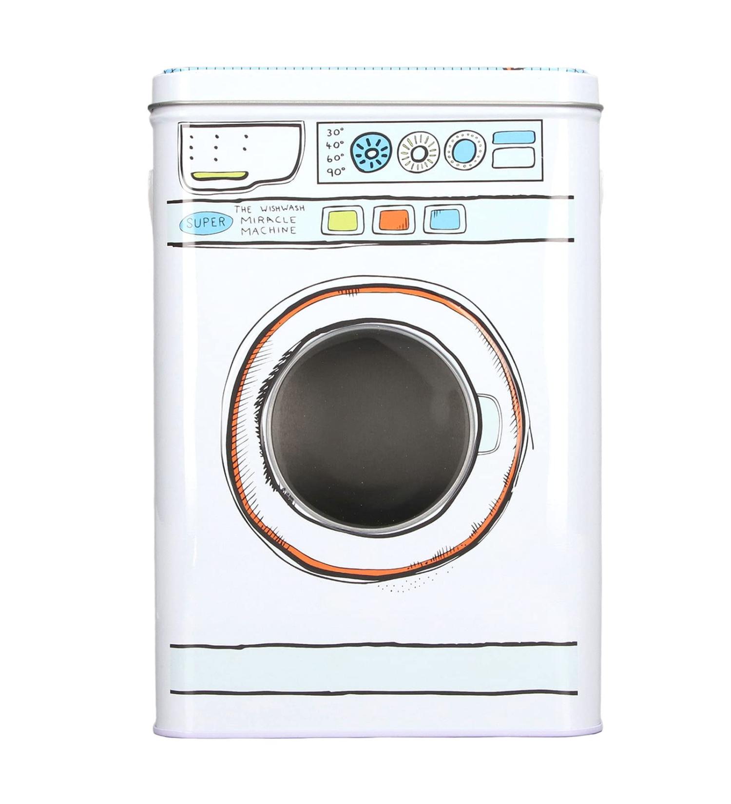 Large Capacity Iron Laundry Detergent Container with Window Lid - Multifunctional Storage Box for Washing Machine - Powdered Detergent Organizer - Buy Online on SooperMarket.com