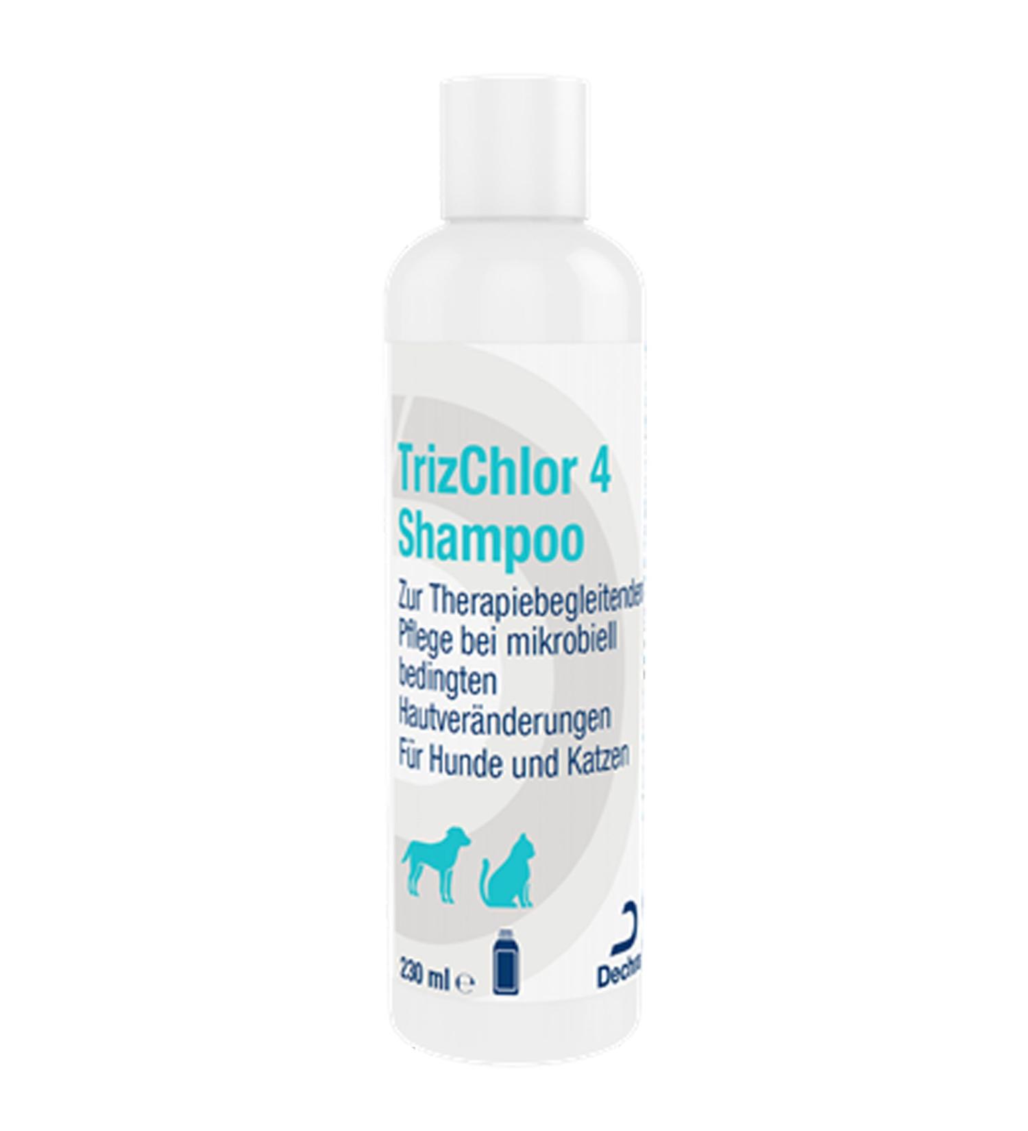 Dechra - TrizCHLOR 4 Shampoo for dogs and cats 230ml