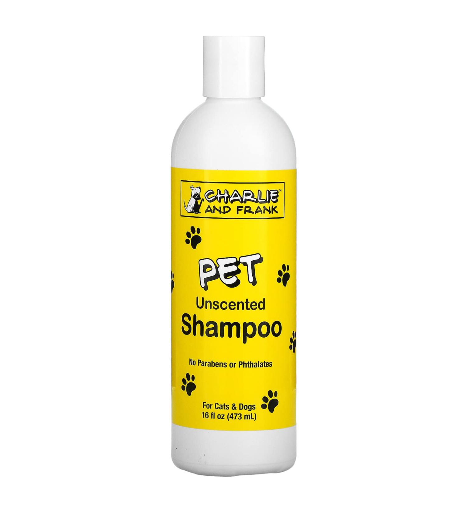 Charlie & Frank Unscented Pet Shampoo - 16 fl oz (473 ml) for Sensitive Skin - Buy Online on SooperMarket.com