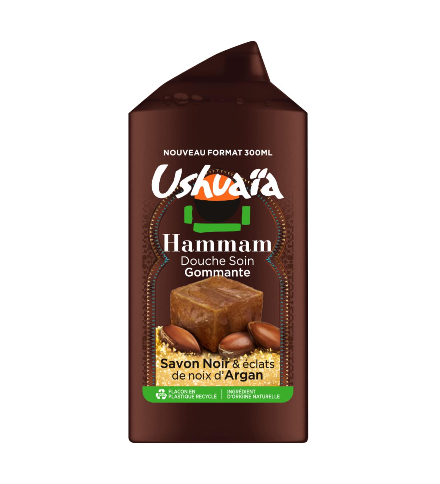 Ushua a Ritual HamMAM Shower Gel Soap Black & Argan
