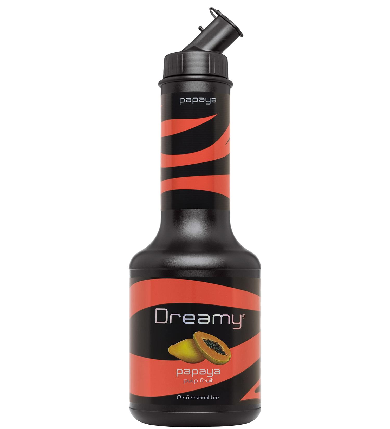 DREAMY Papaya Pulp 95cl - Cocktail/Mocktail Puree for Smoothies & Milkshakes - 950ml Pack of 1 - Buy Online on SooperMarket.com