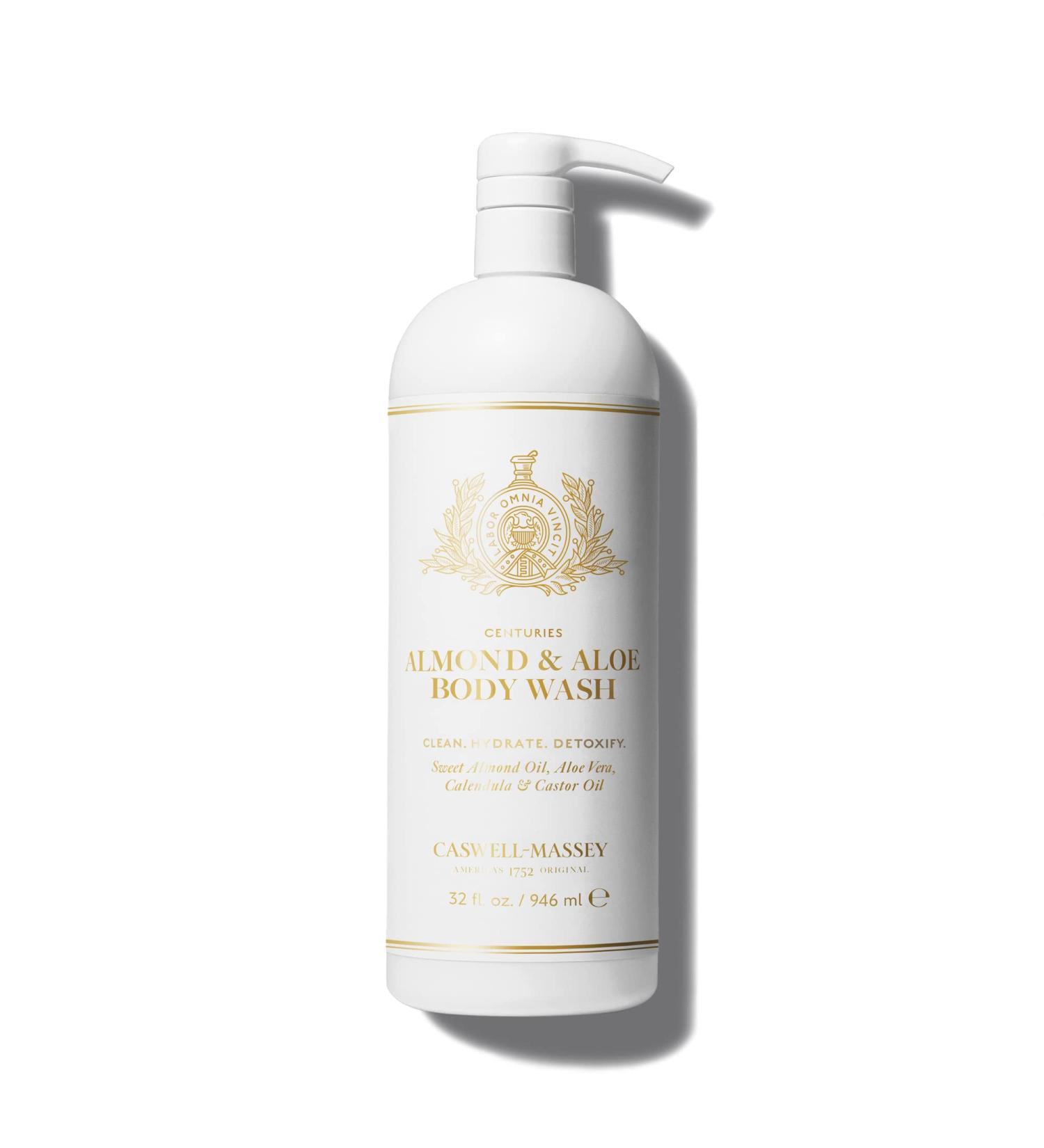 Almond & Aloe Titanic Body Wash 32 Oz - Hydrating Bath Gel for Men & Women | Made in USA - Buy Online on SooperMarket.com